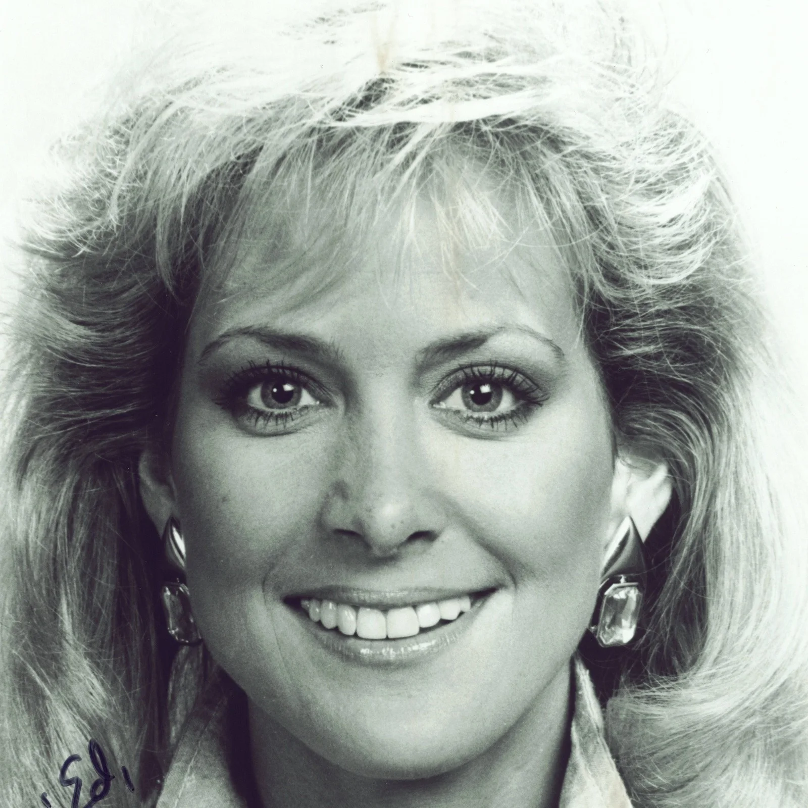 Shelley Mangrum Signed Autograph 8x10 B&W TNN Nashville Network Promo Photo VTG, изображение 3