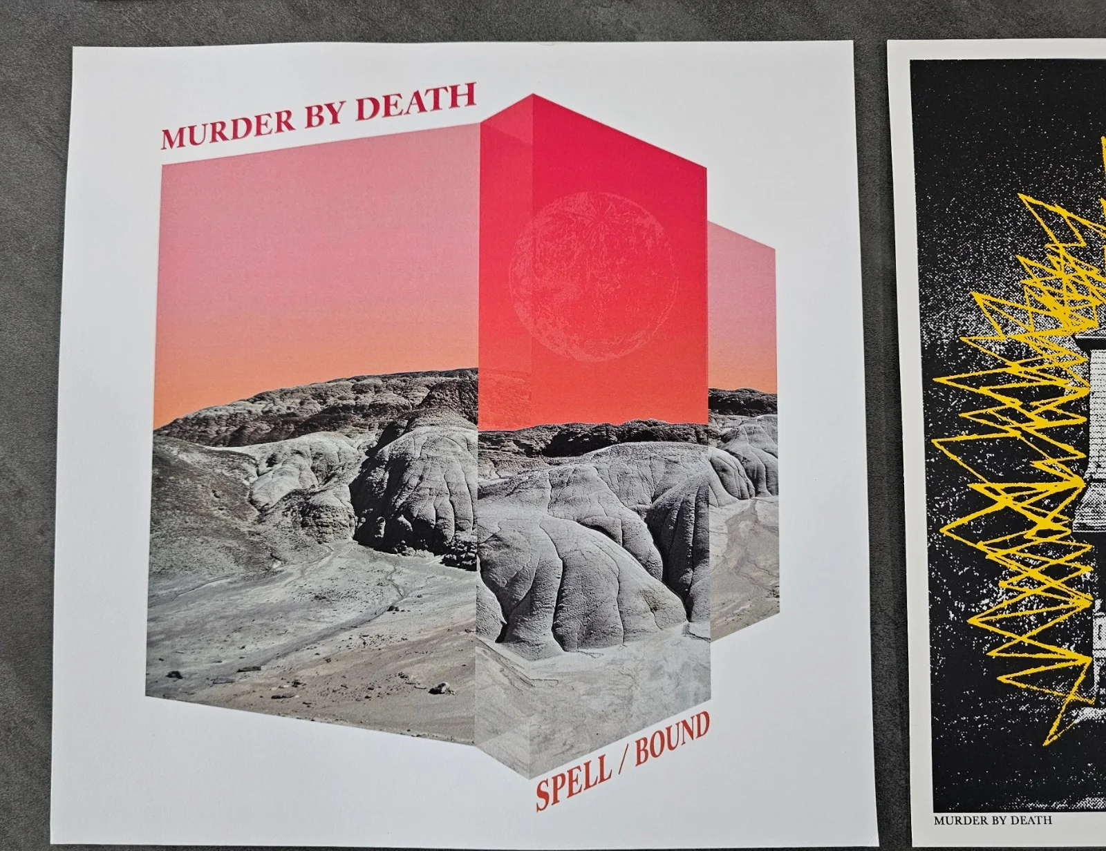 Murder By Death Band Poster Lot Spell/Bound, Egg & Dart, Backstage, image 3