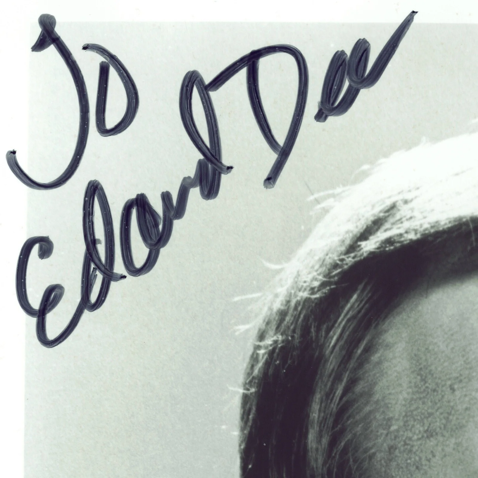 Walt Adams Signed Autograph 8x10 B&W TNN Nashville Network Promo Photo VTG, изображение 4