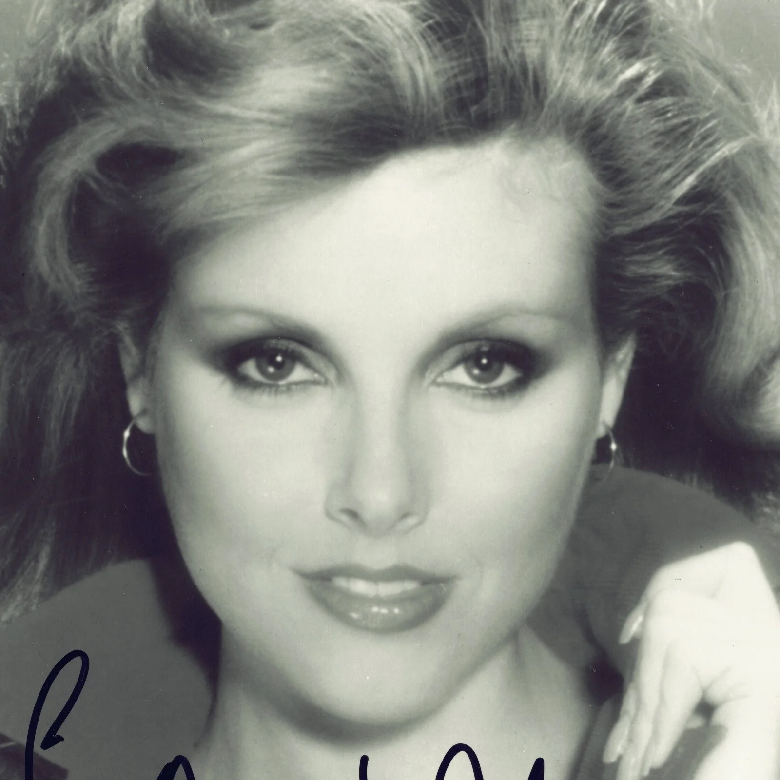 Rebecca Holden Signed Autographs 8x10 B&W Promo Photo VTG, изображение 3
