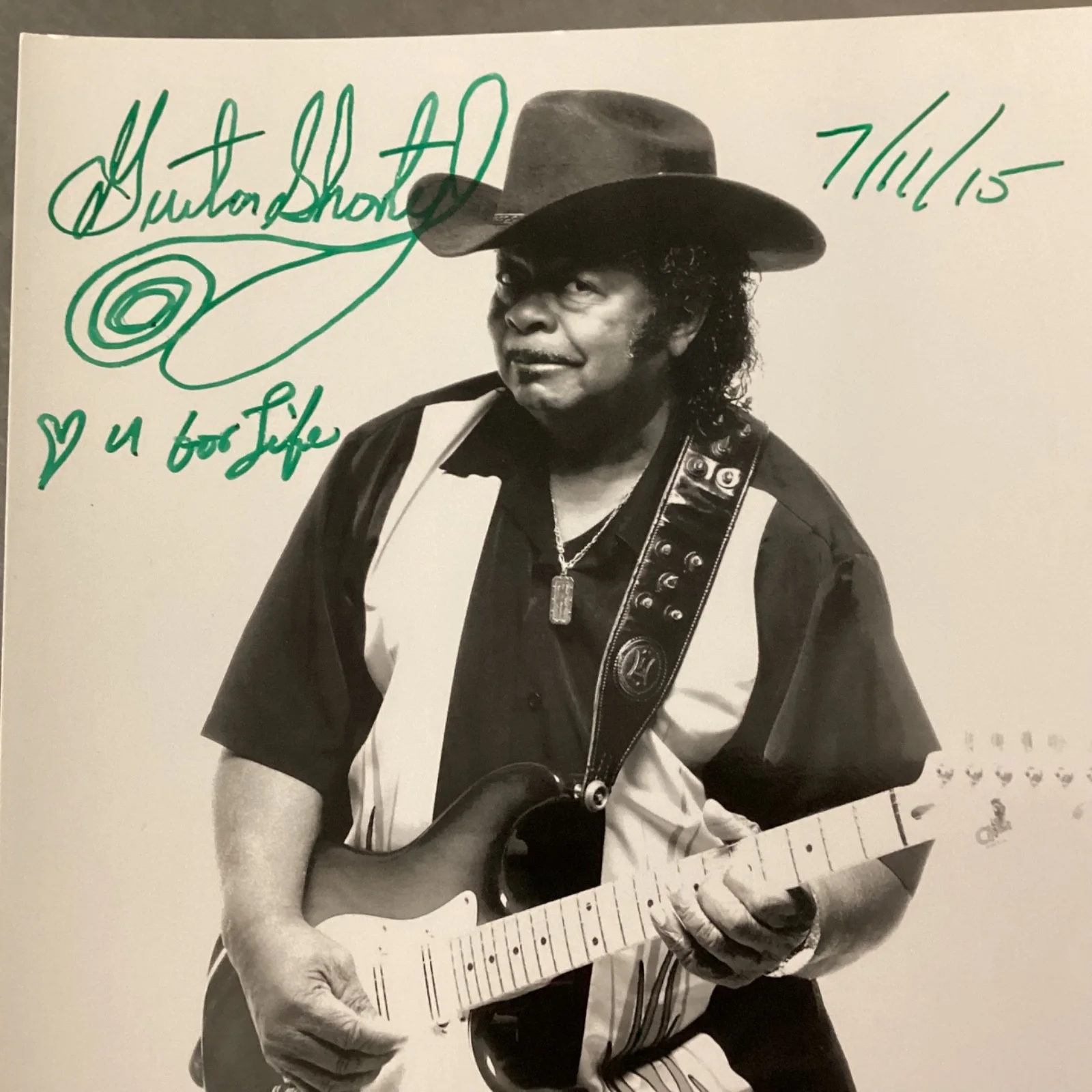 GUITAR SHORTY Signed Promo Photo Autographed 8x10 Blues, изображение 2