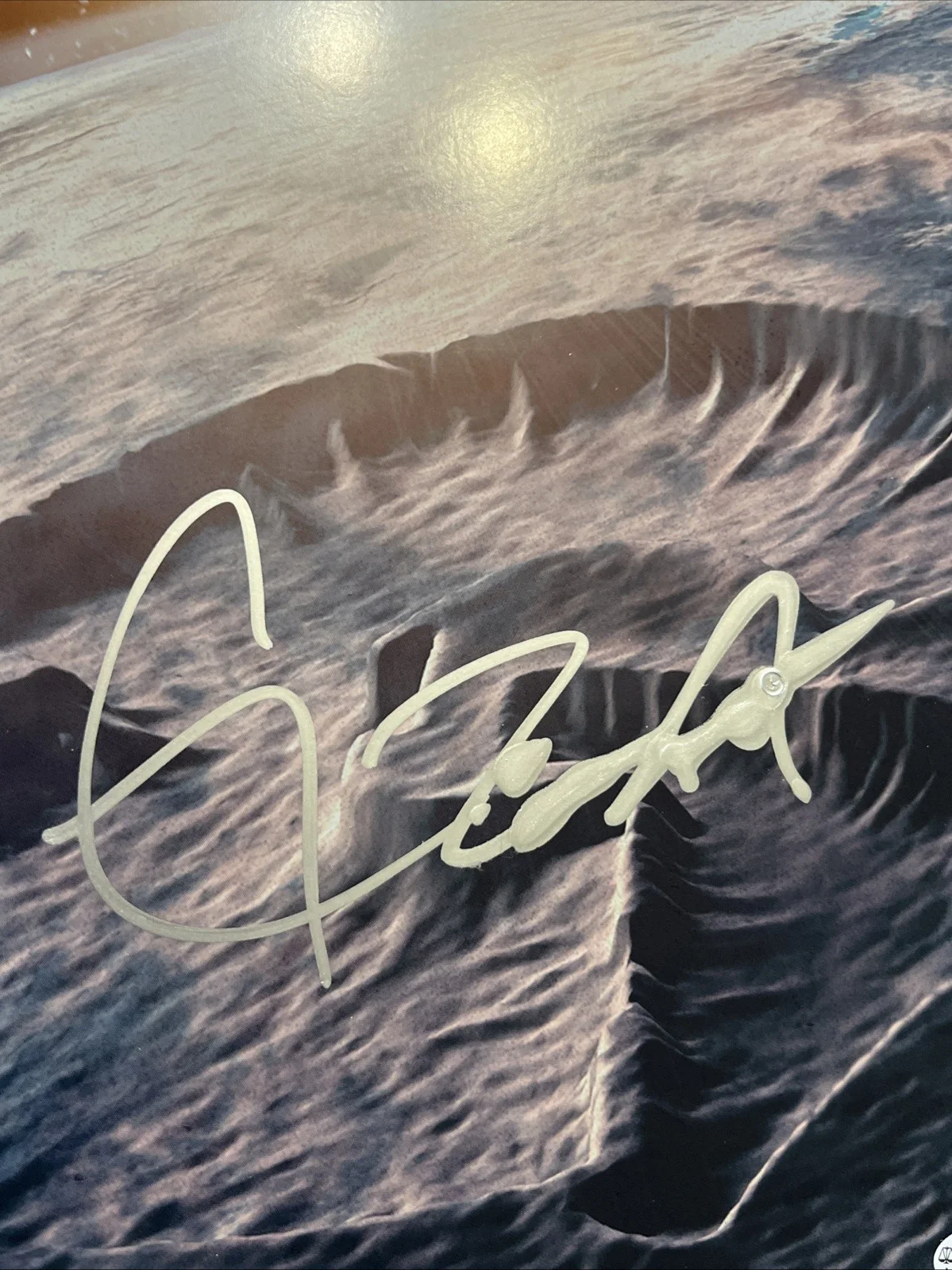 GZA Signed Beneath The Surface Vinyl LP Record JSA Coa Autographed Genius, image 2