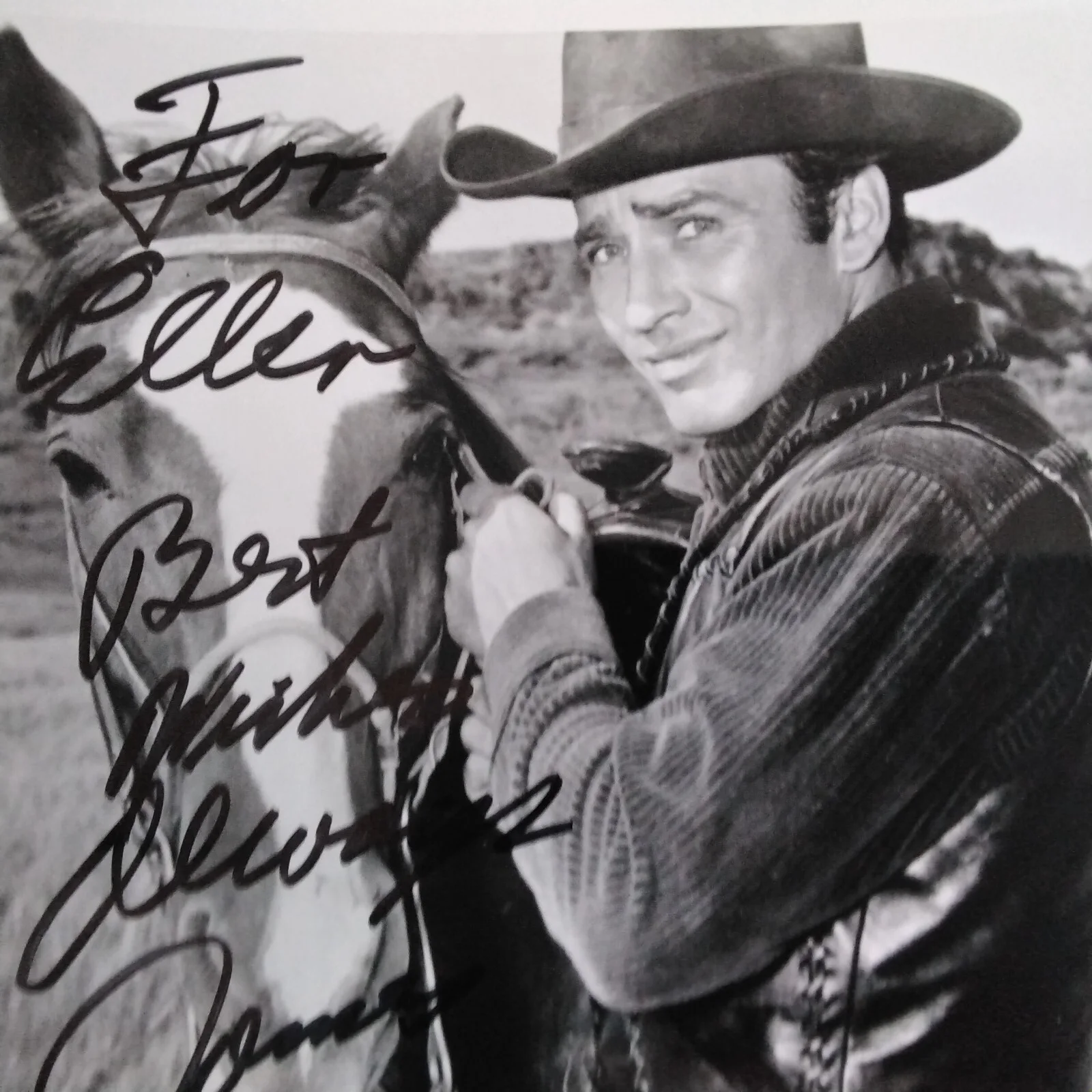 James Drury SIGNED Photo 60s TV Film Actor The Virginian Elvis Love Me Tender, изображение 4