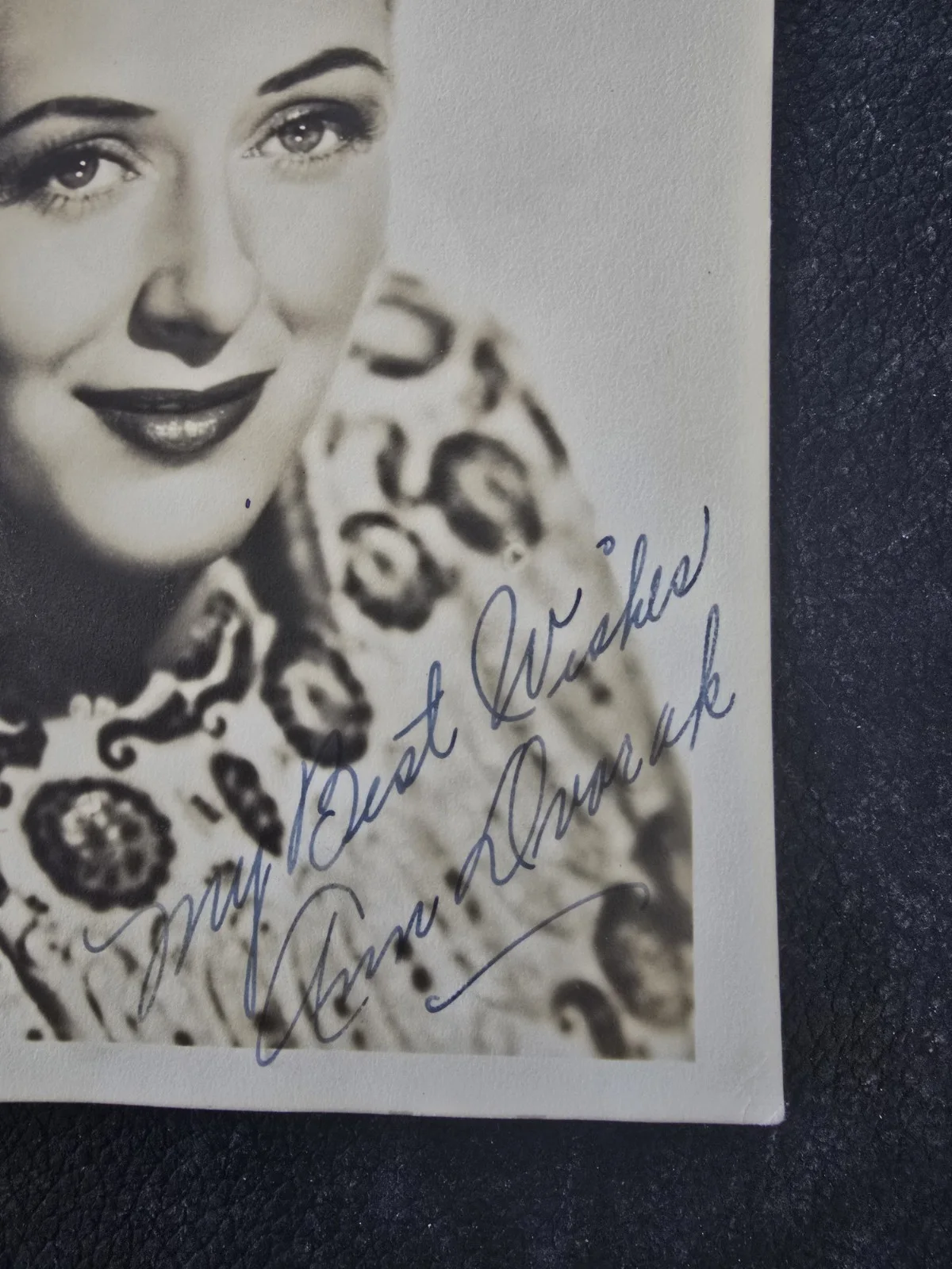 Ann Dvorak — ANN DVORAK - AUTOGRAPHED INSCRIBED PHOTOGRAPH CIRCA 1938, image 2