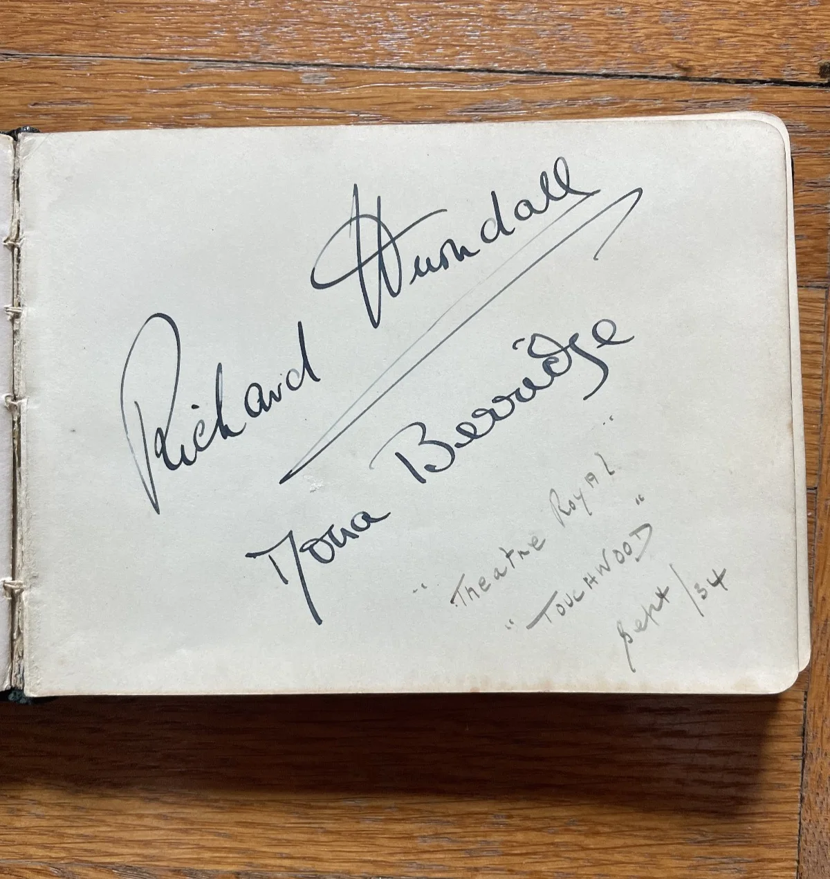 Vintage Autograph Book incl. Talullah Bankhead, Ivor Novello, Edmund Gwenn +more, изображение 5