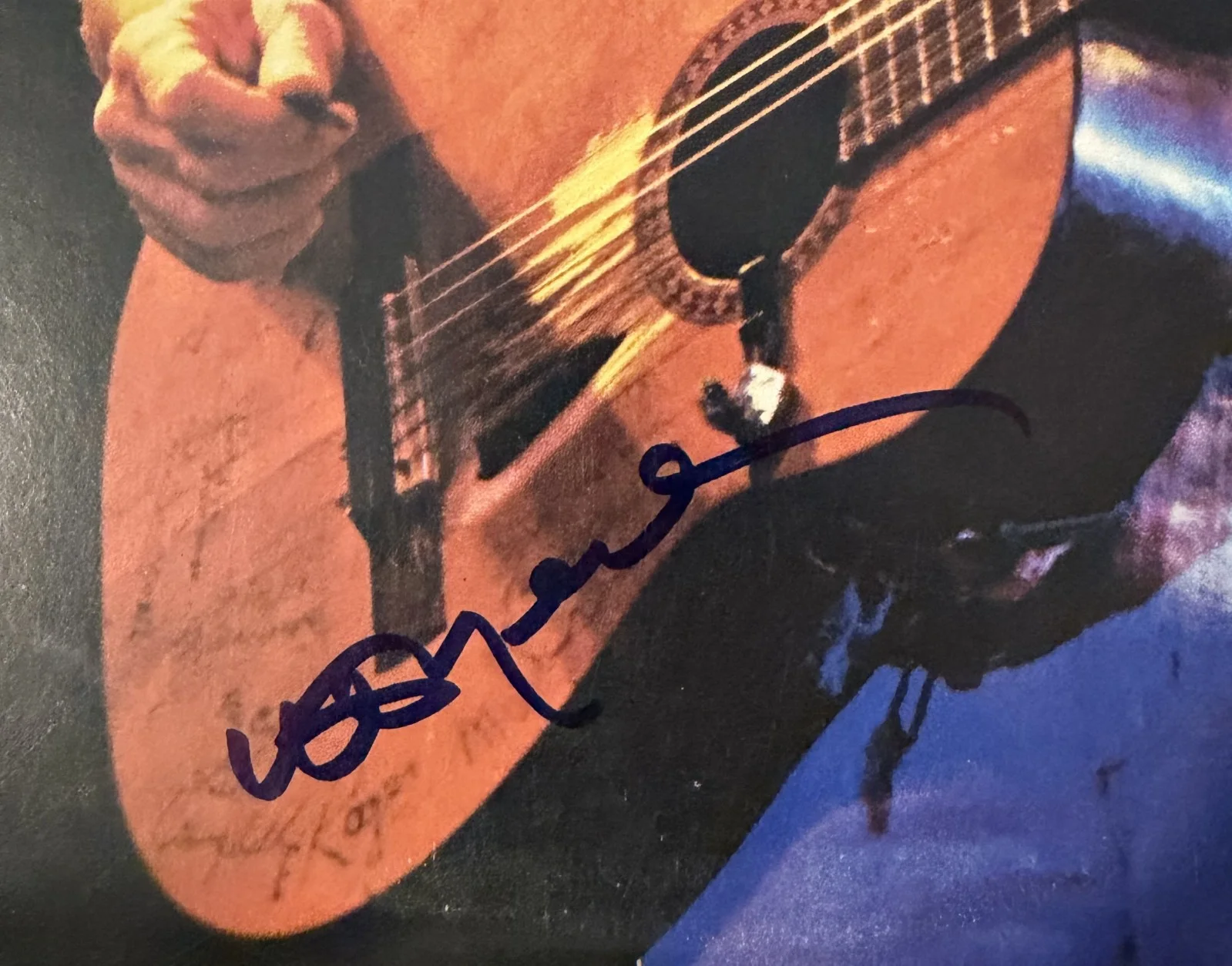 Willie Nelson SIGNED JSA COA Vinyl "Willie and the Family Live" AUTOGRAPHED RARE, image 2