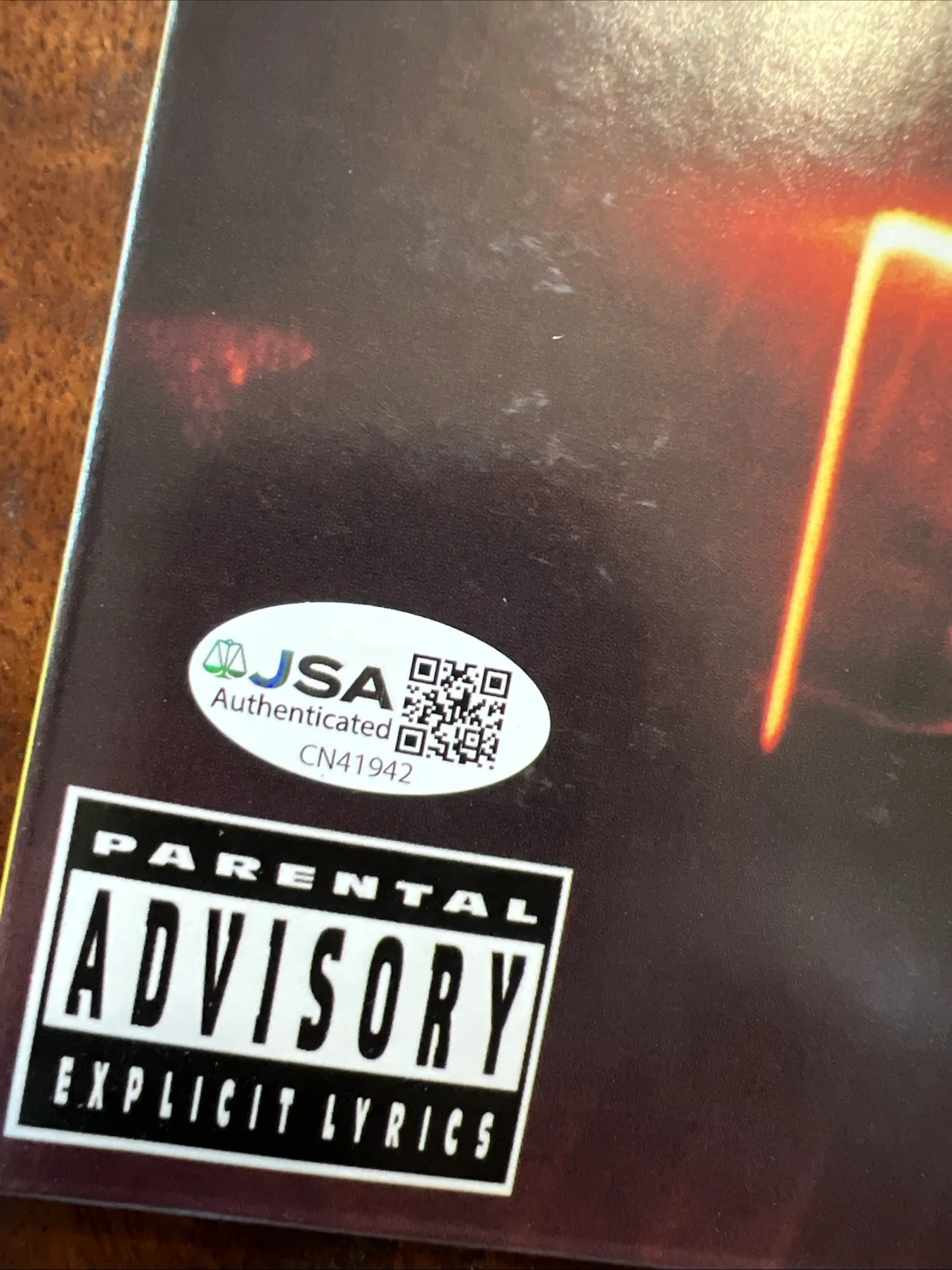 GZA Signed Enter The Wu Tang Vinyl LP Record JSA Coa Autographed, изображение 3