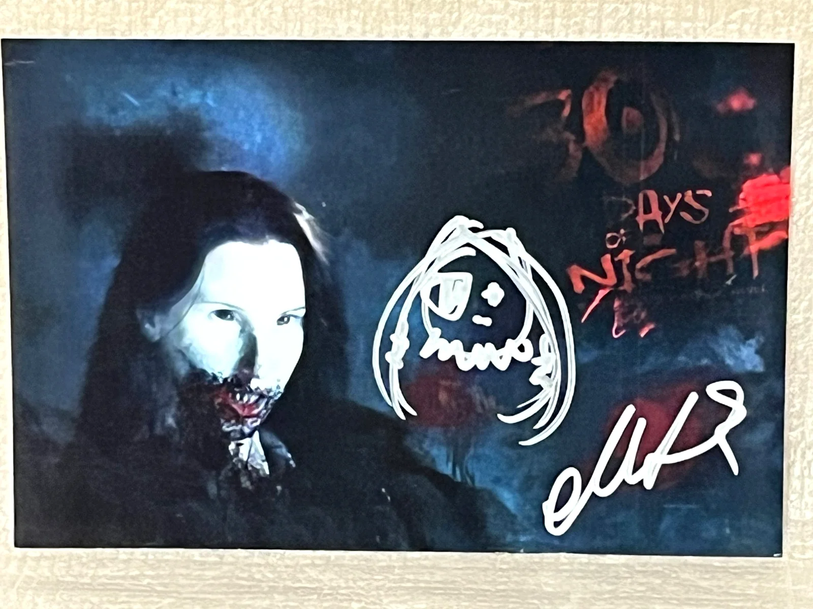 MEGAN FRANICH — MEGAN FRANICH "30 DAYS OF NIGHT" SIGNED 4X6 JSA CERTIFIED