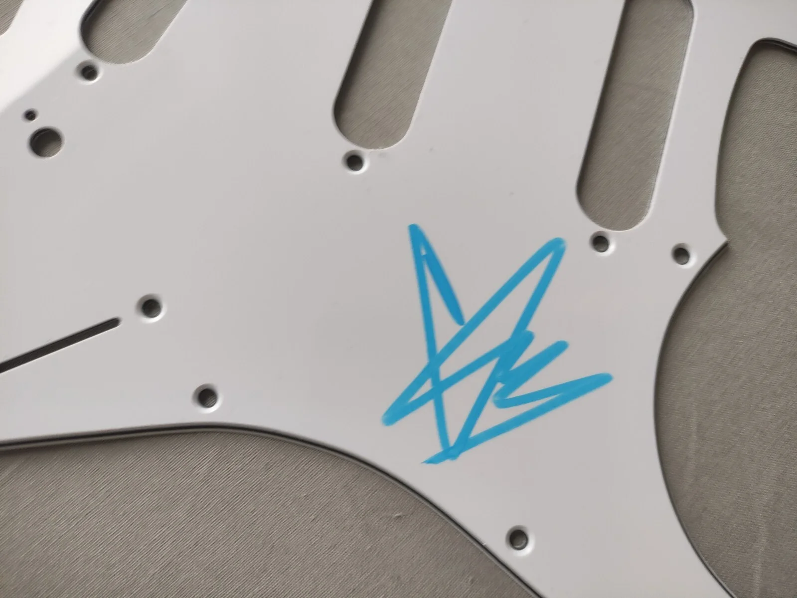 CHRIS CORNELL Signed Autographed Guitar PickGuard, image 2