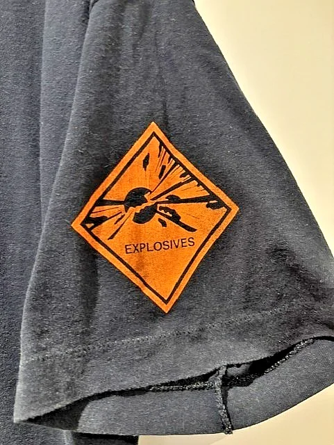 BBC Visual Effects Film Crew VFX T-Shirt Black Size L (Authentic-Rare), image 3