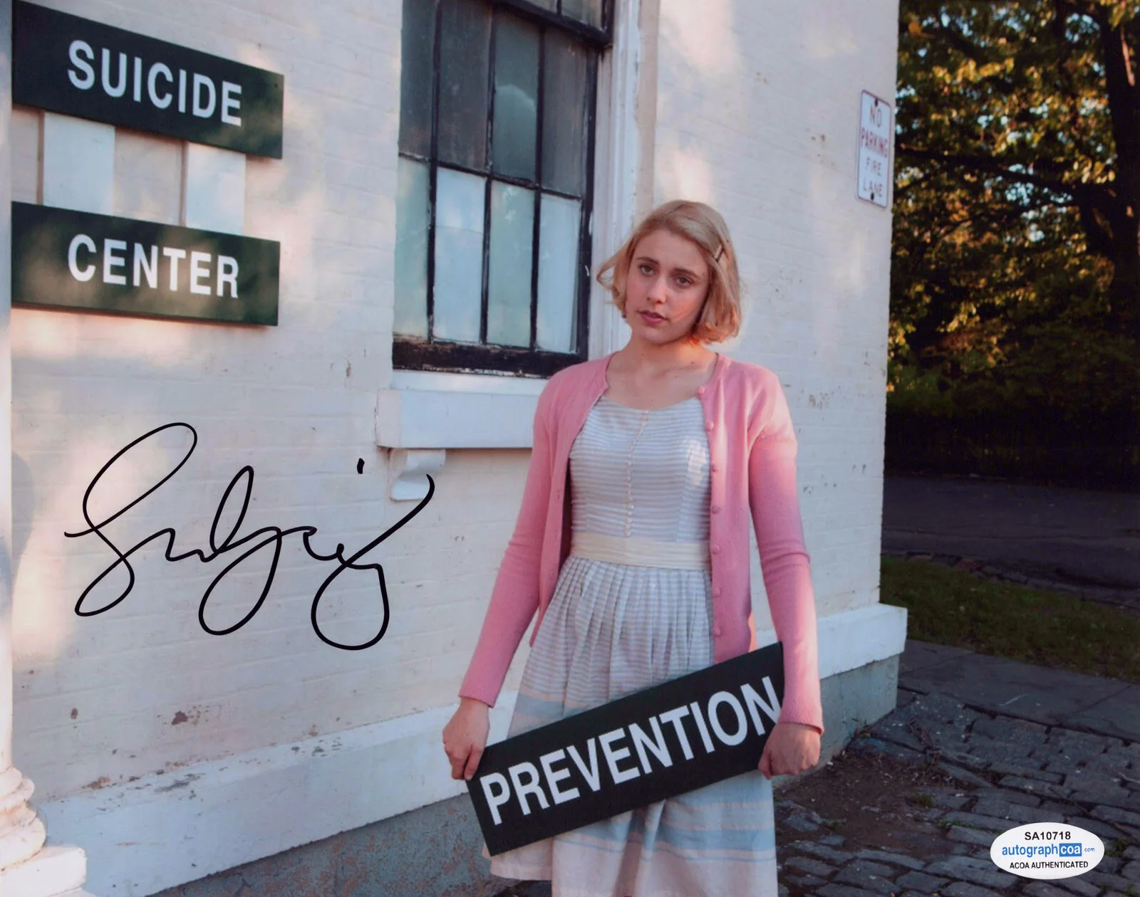 GRETA GERWIG — Greta Gerwig signed Autographed 8x10 Photo PROOF b BARBIE Director ACOA COA, image 3