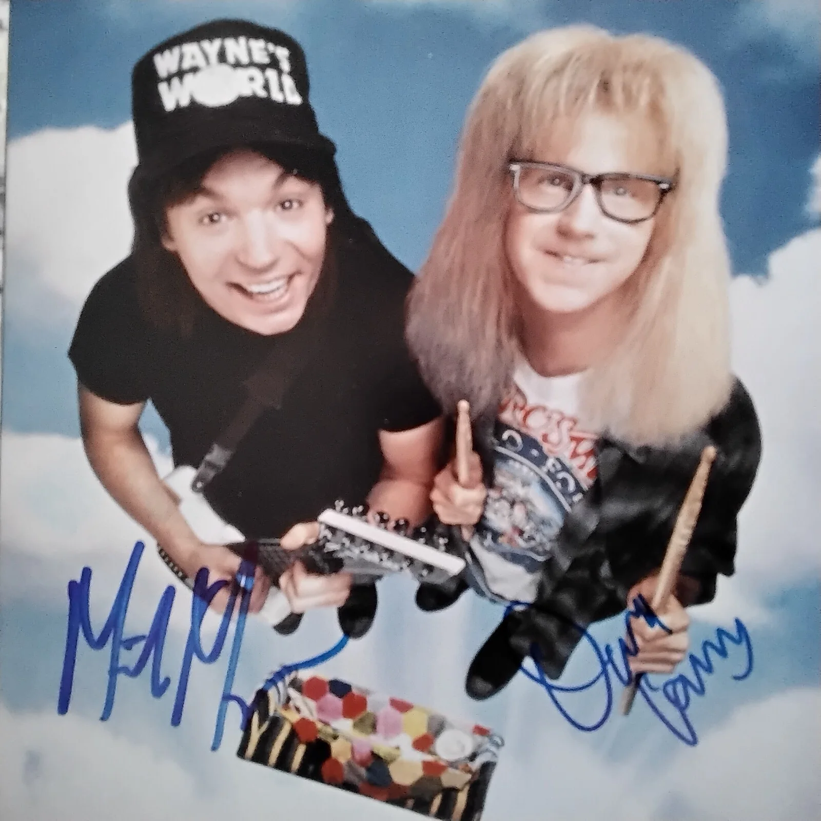 Mike Myers & Dana Carvey SIGNED Photo Movie TV Actors Wayne's World SNL Comedy, изображение 5