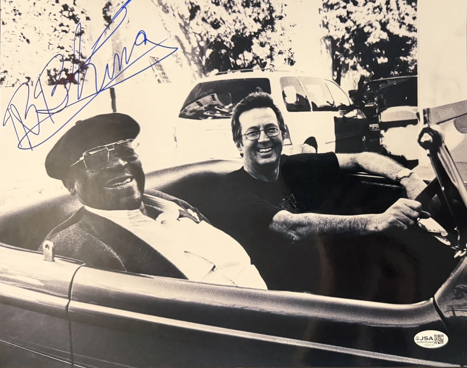 B.B. King SIGNED 11x14 PHOTO JSA COA (TOUGH AUTOGRAPH) RARE BB, изображение 2