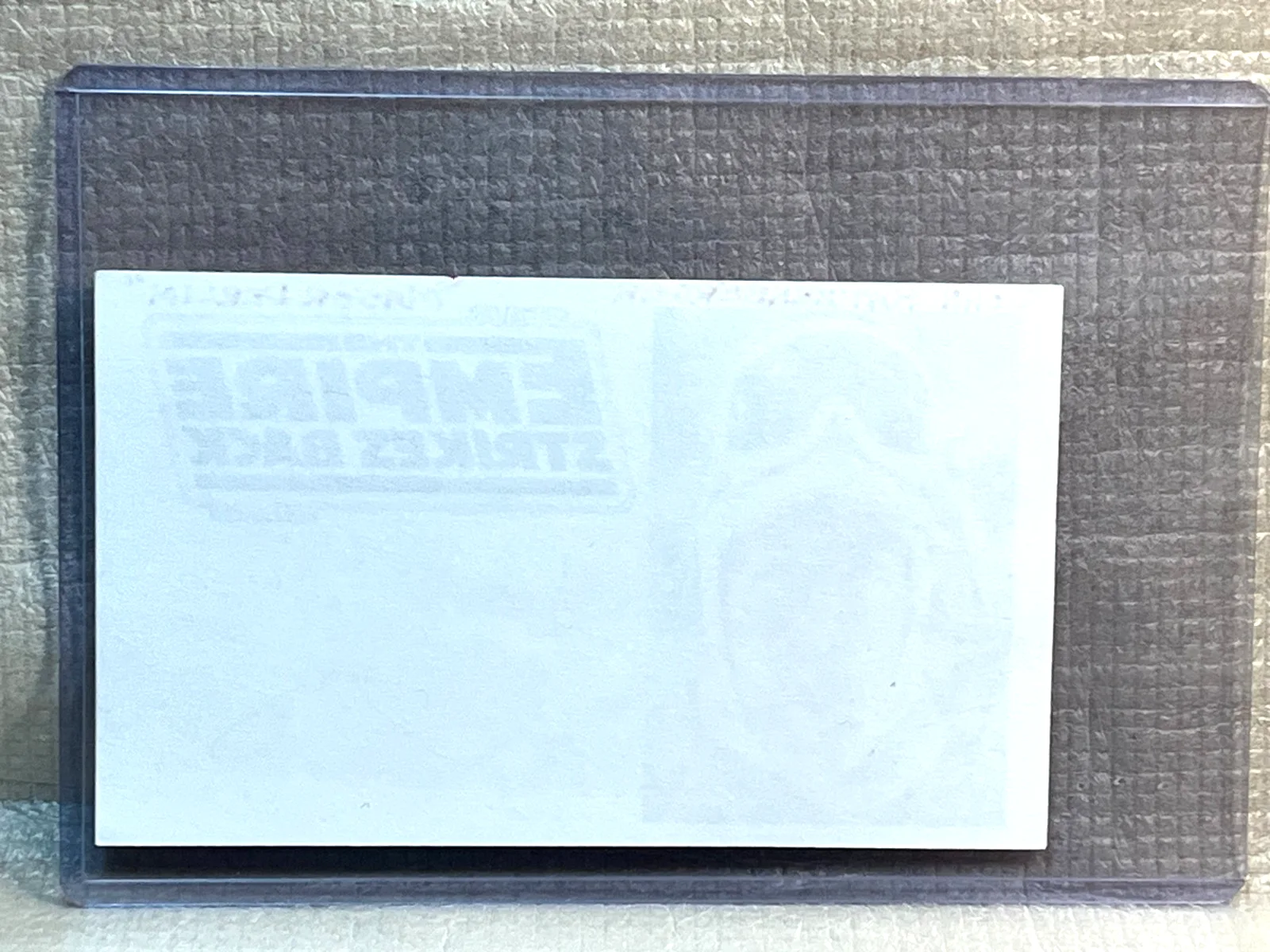 JOHN RATZENBERGER — JOHN RATZENBERGER "STAR WARS THE EMPIRE STRIKES BACK" SIGNED 3X5 CARD, изображение 3