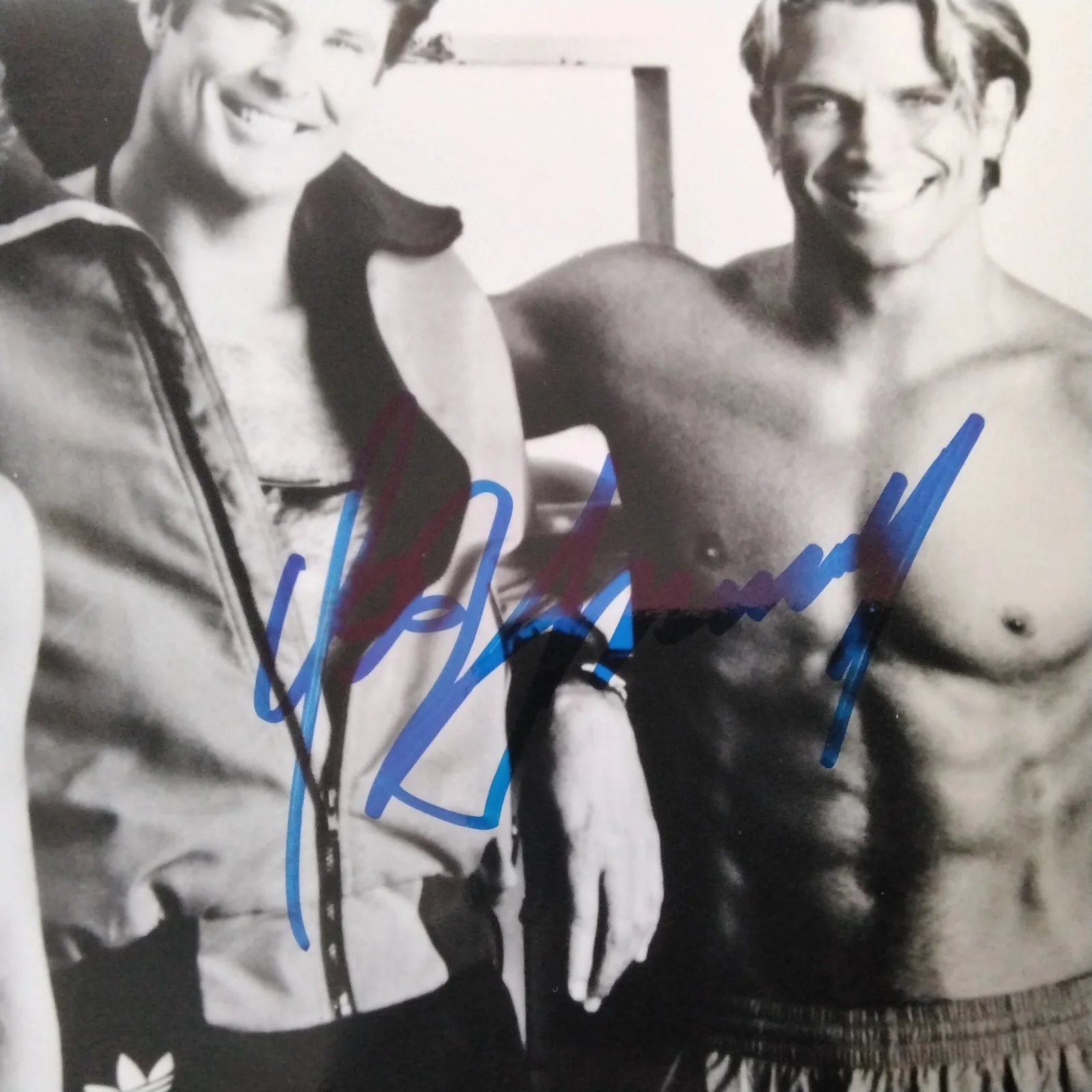 David Haselhoff & Jaason Simmons SIGNED 8x10 Photo TV Actors Baywatch Cast Sexy!, изображение 4