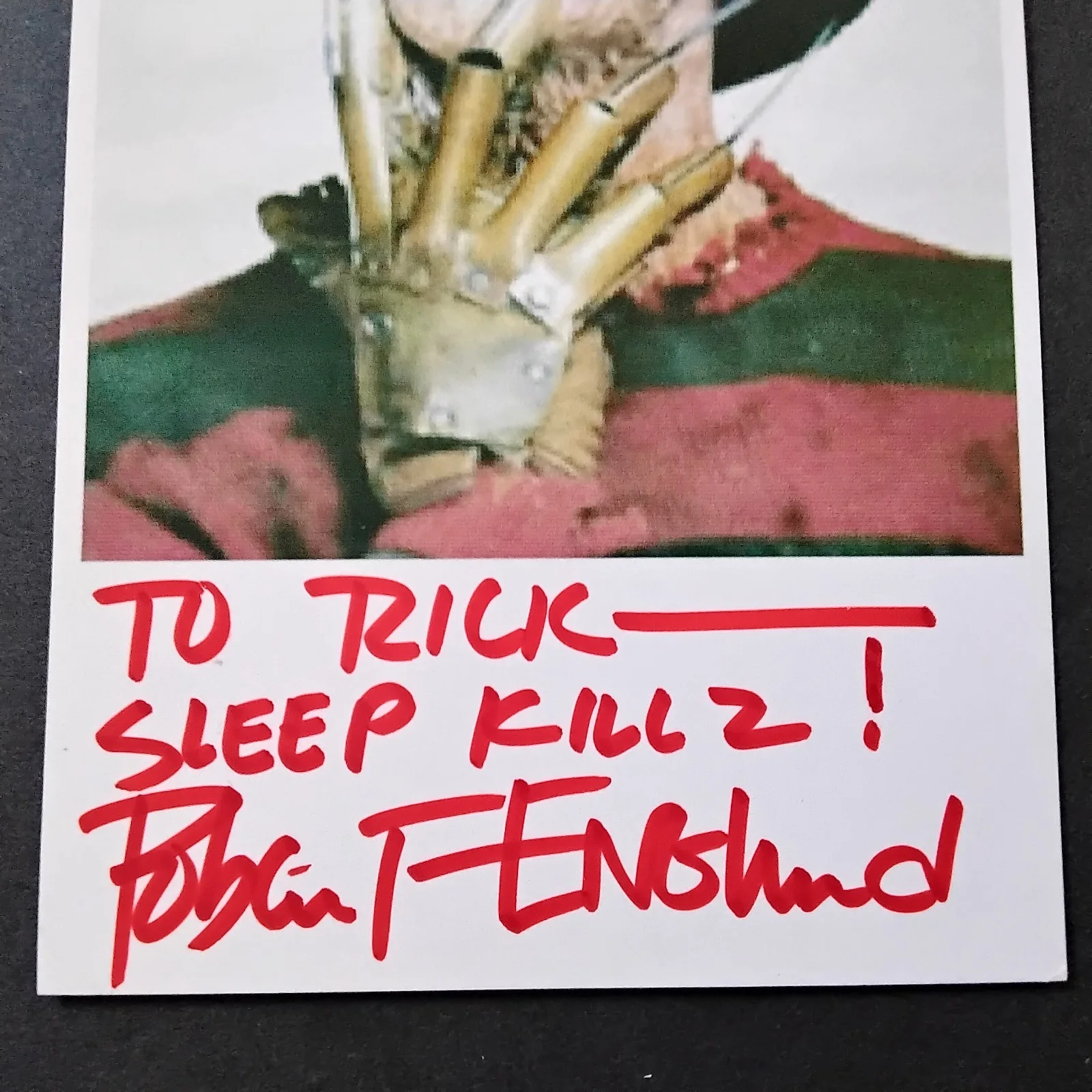 Robert Englund SIGNED Photo 80s Movie TV Actor Nightmare on Elm Street Horror, изображение 3