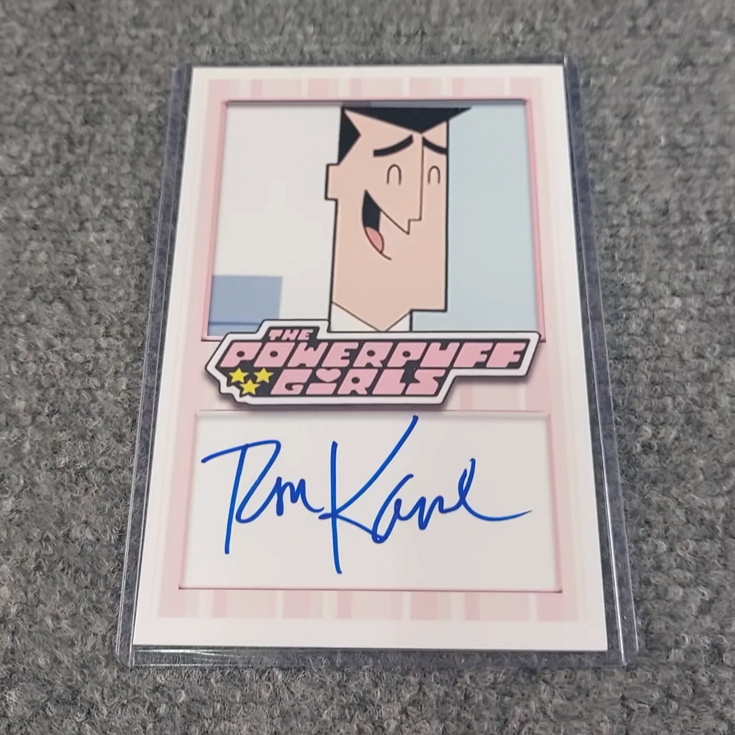 Tom Kane — TOM KANE SIGNED 4x6 Photo LEGENDARY Voice Actor Powerpuff Girls Professor Yoda, изображение 2