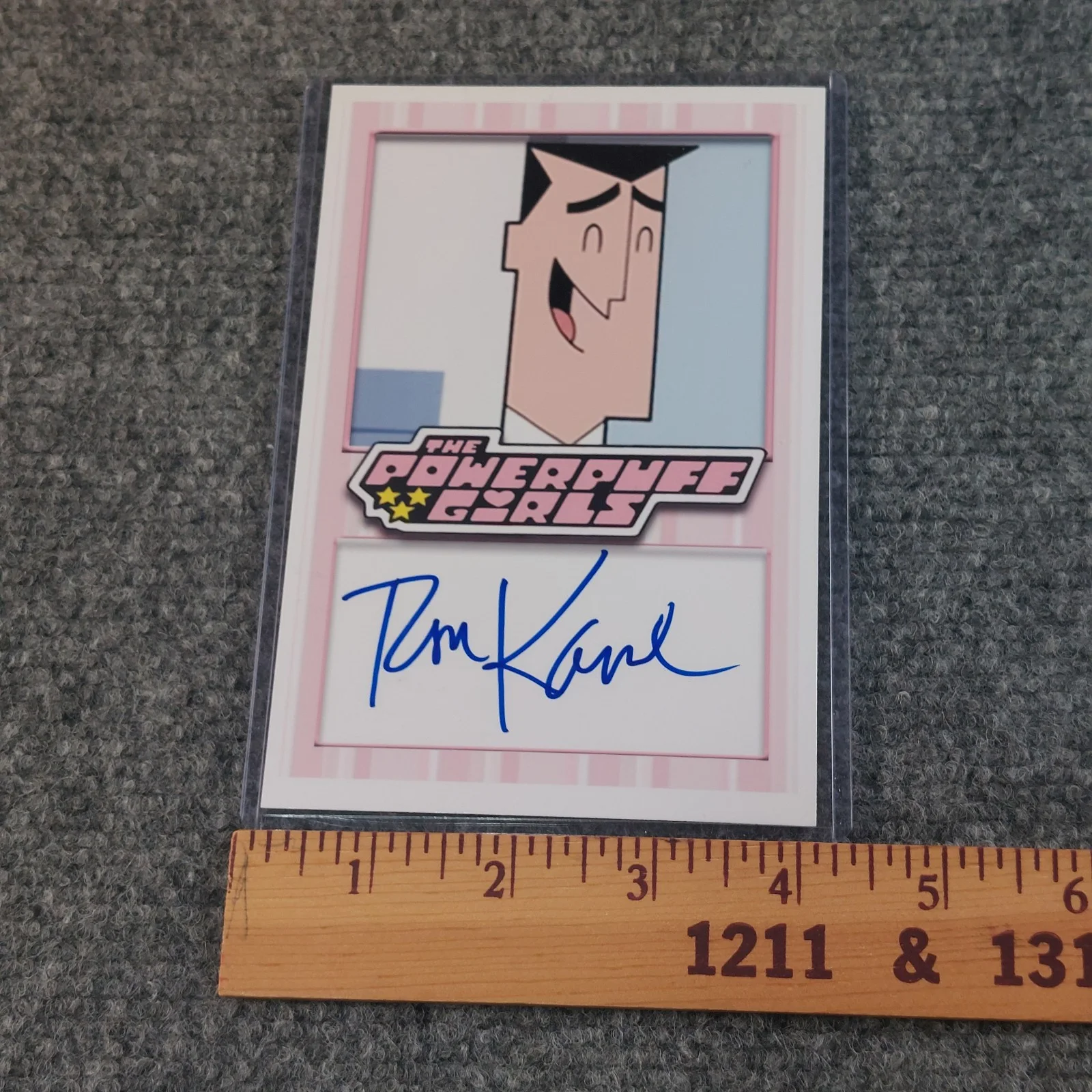 Tom Kane — TOM KANE SIGNED 4x6 Photo LEGENDARY Voice Actor Powerpuff Girls Professor Yoda, изображение 4