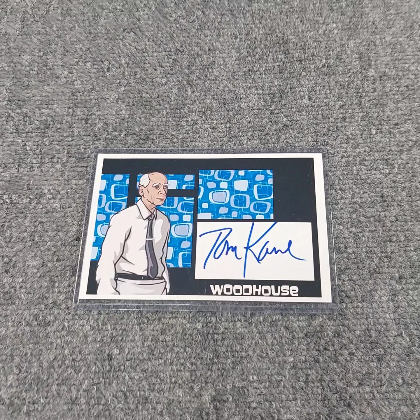 Tom Kane — TOM KANE SIGNED 4x6 Photo LEGENDARY Voice Actor Archer Woodhouse! Yoda Clone War, image 2