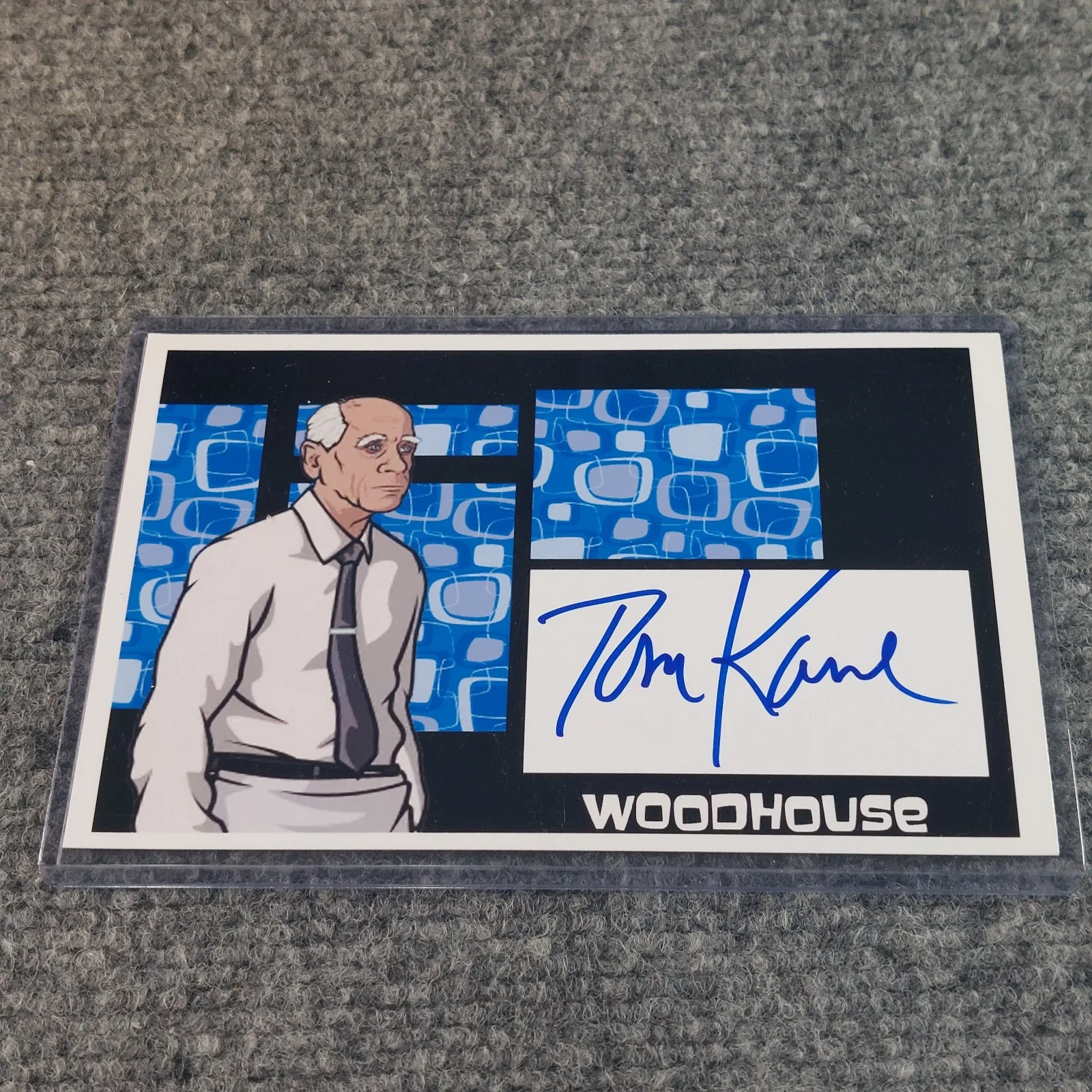 Tom Kane — TOM KANE SIGNED 4x6 Photo LEGENDARY Voice Actor Archer Woodhouse! Yoda Clone War, image 3