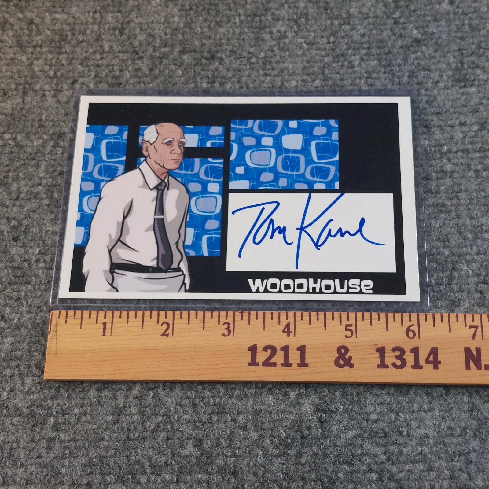 Tom Kane — TOM KANE SIGNED 4x6 Photo LEGENDARY Voice Actor Archer Woodhouse! Yoda Clone War, image 4