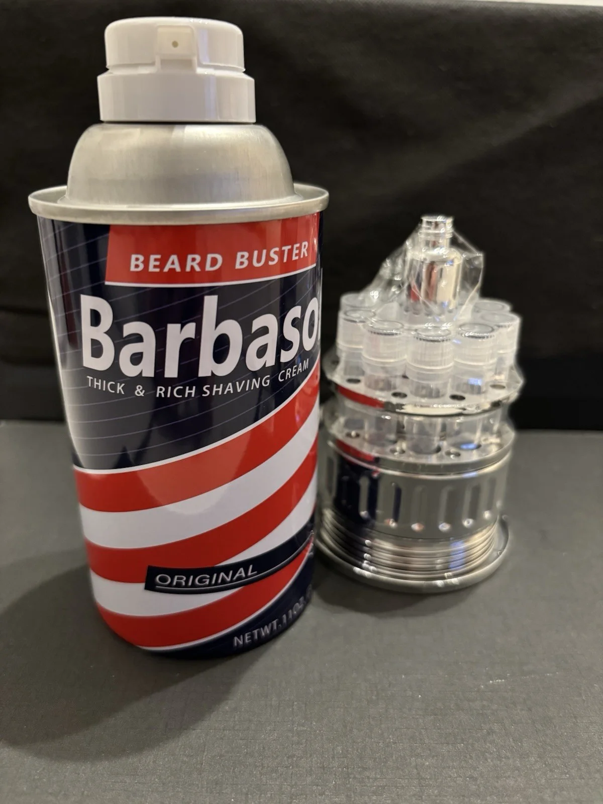 Jurassic Park Movie Prop Barbasol Cryo Can - Dennis Nedry Dinosaur - Metal Can, изображение 3