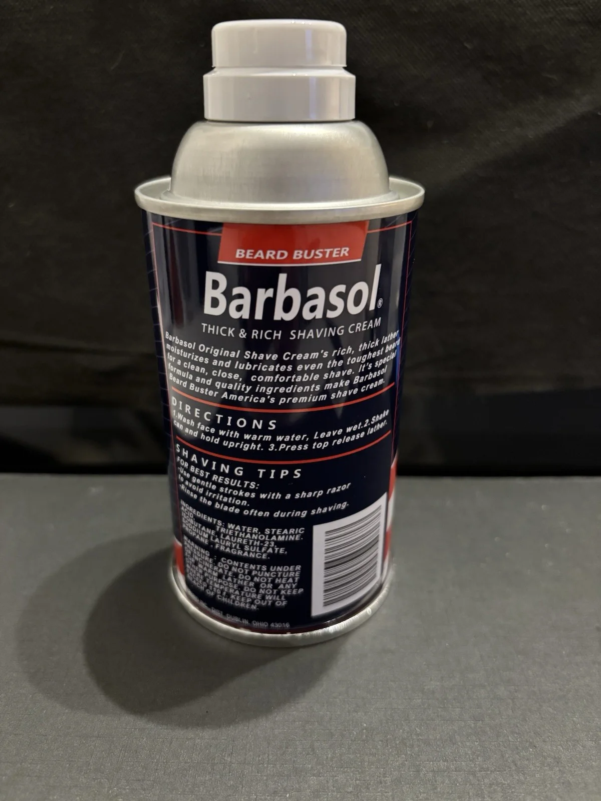 Jurassic Park Movie Prop Barbasol Cryo Can - Dennis Nedry Dinosaur - Metal Can, изображение 5