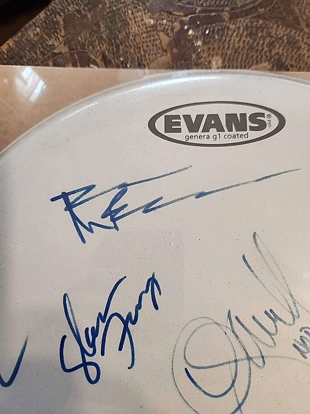 Autographed Drum Head Cover, изображение 3