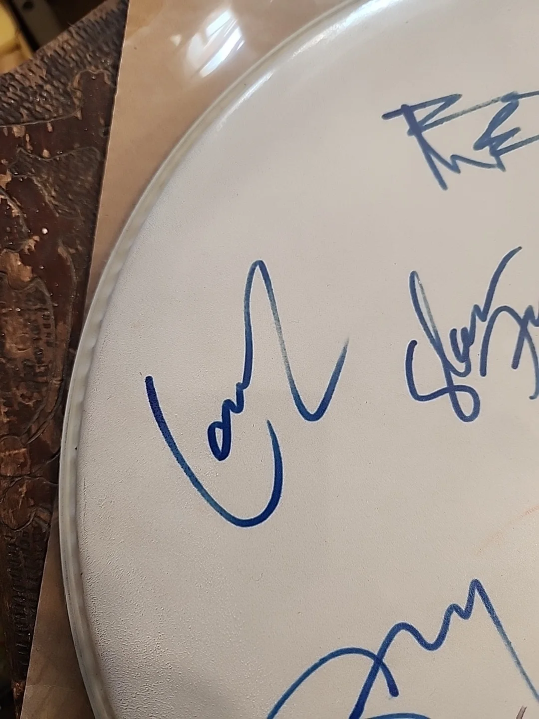 Autographed Drum Head Cover, изображение 4