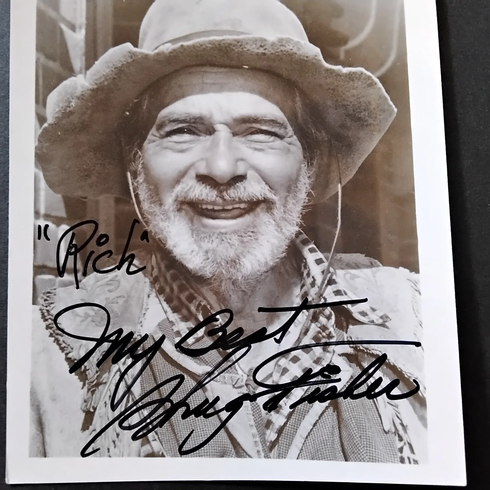 Shug Fisher SIGNED Photo Movie TV Actor Westerns Giant Gila Monster The Reivers, изображение 2