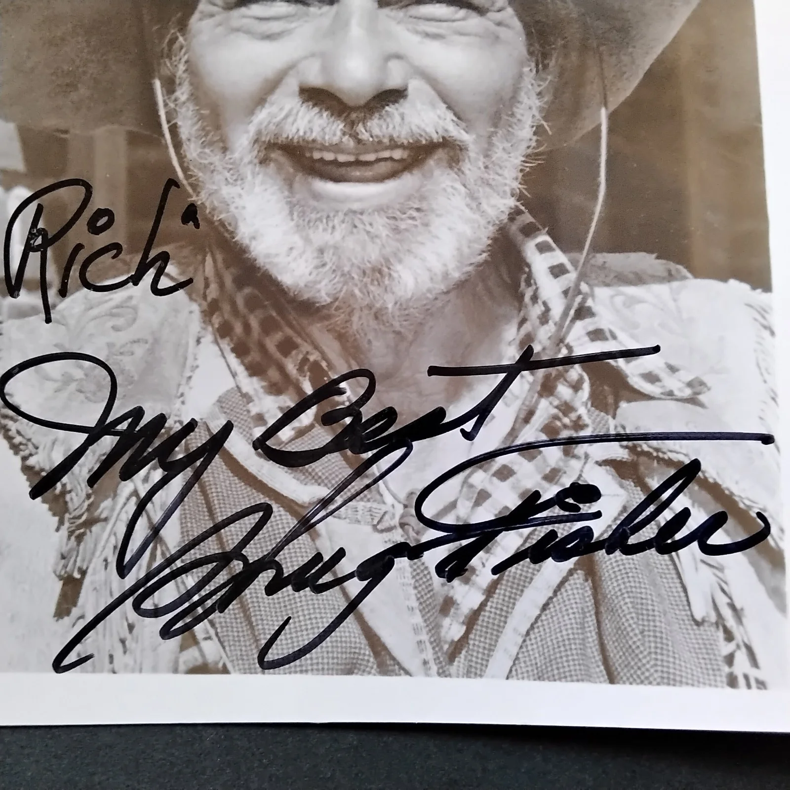 Shug Fisher SIGNED Photo Movie TV Actor Westerns Giant Gila Monster The Reivers, изображение 4