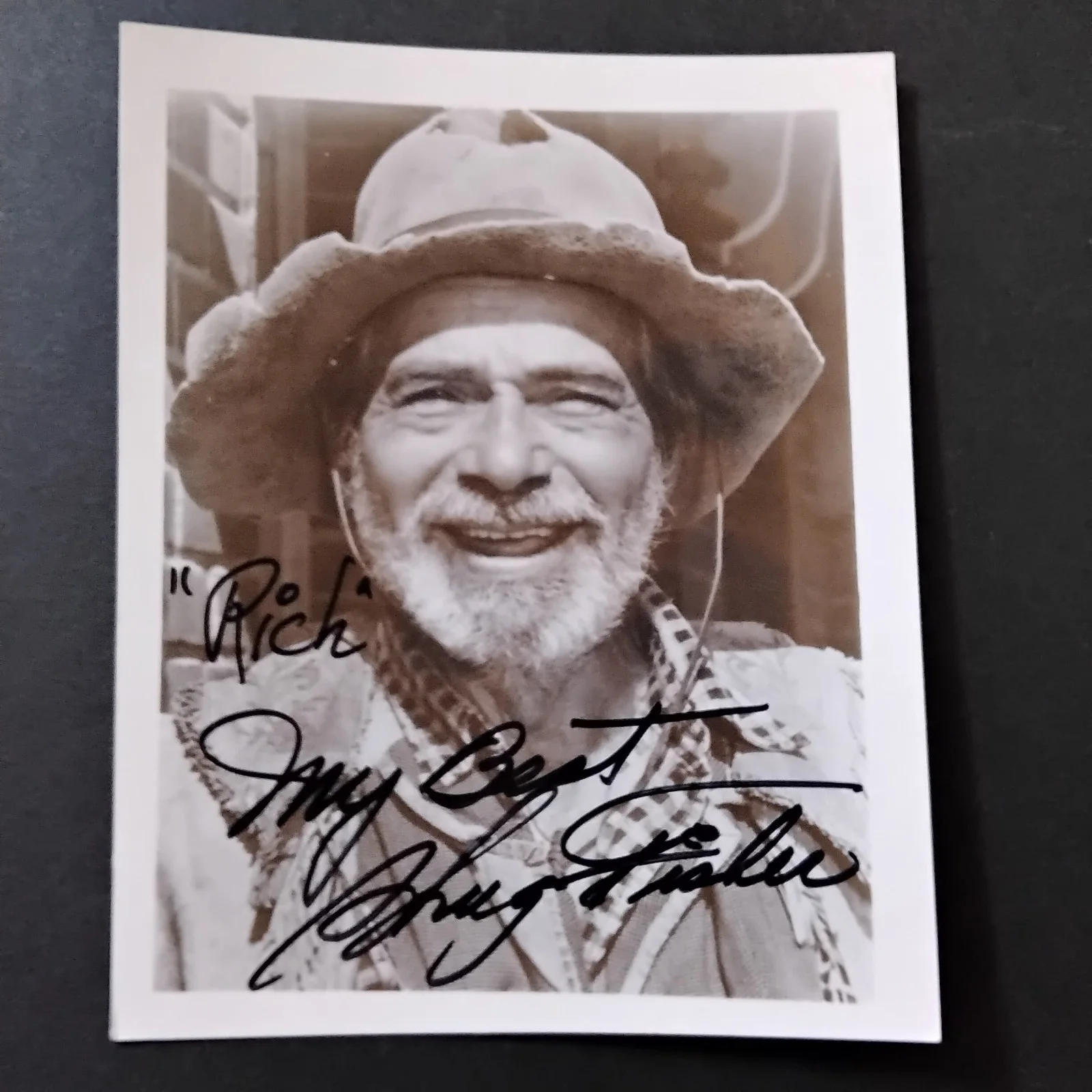 Shug Fisher SIGNED Photo Movie TV Actor Westerns Giant Gila Monster The Reivers, изображение 5