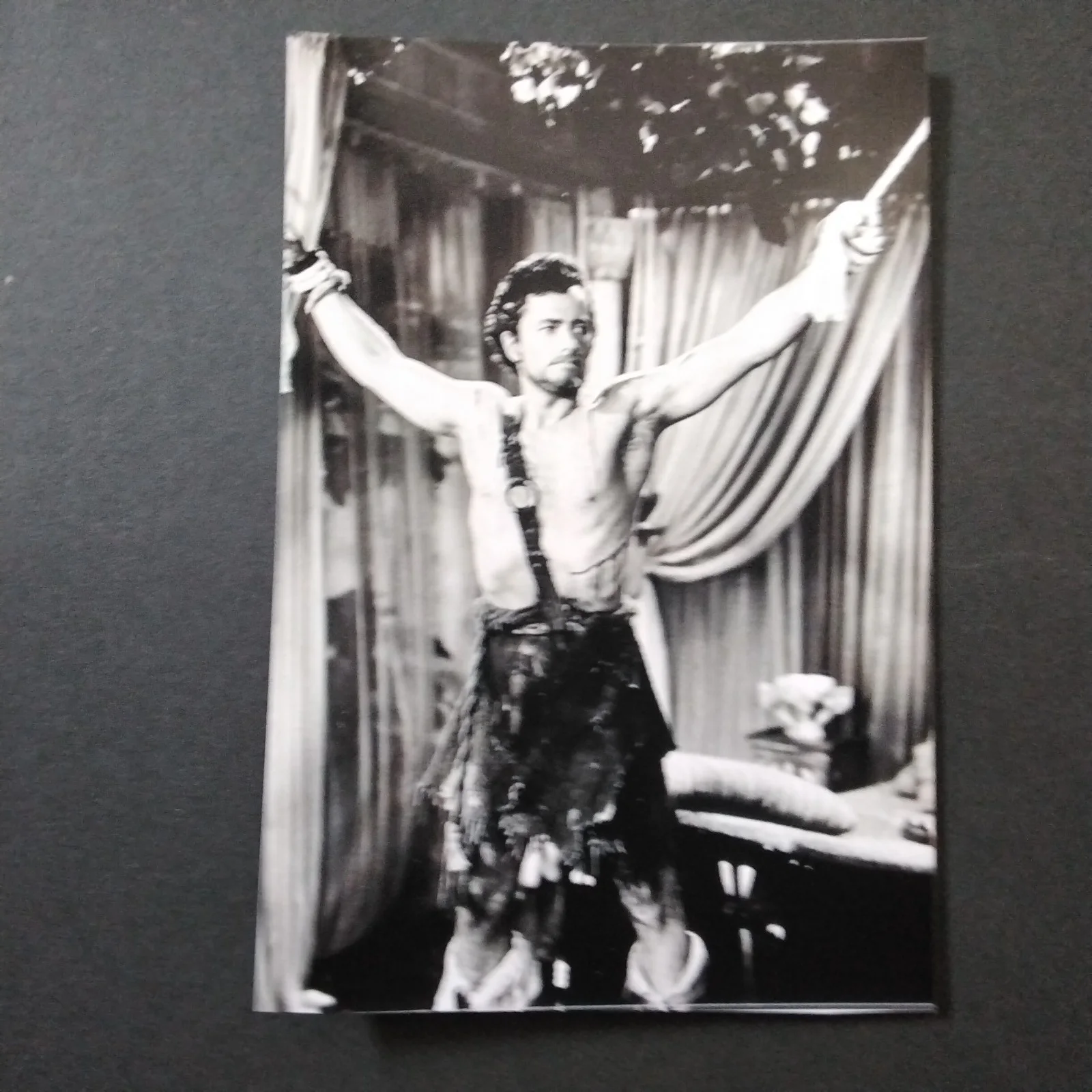 John Derek SIGNED Paper Photo 50s Film Actor Director Bo Derek Tarzan King's Men, изображение 5
