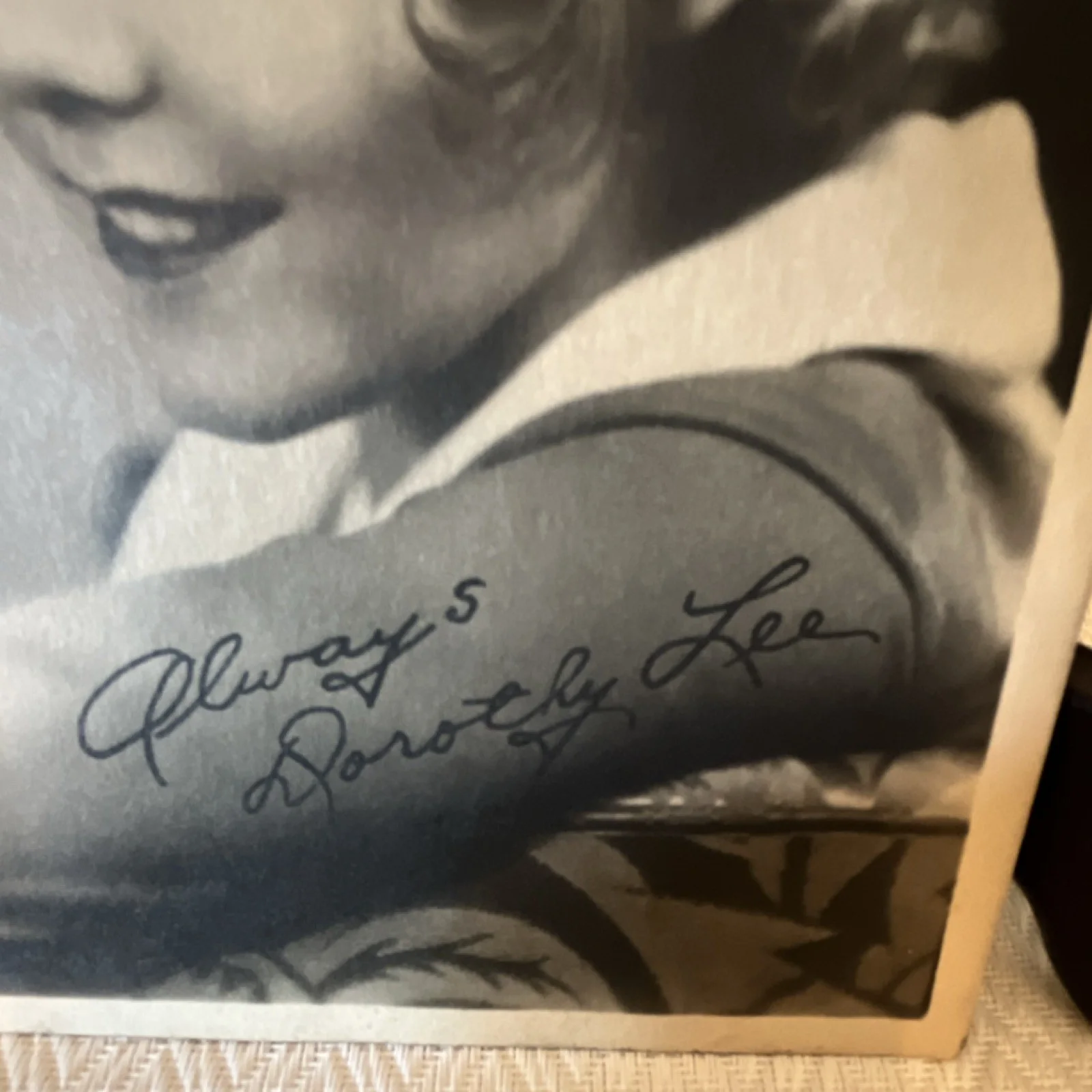 Dorothy Lee — Dorothy Lee Signed Autographed Original Black & White Photograph, image 2