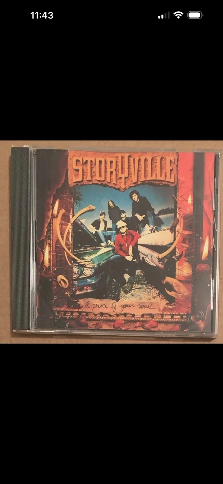 STORYVILLE Signed “A Piece Of Your Soul” Mint 1994 CD & 2003 Dallas Ticket Stub, изображение 4