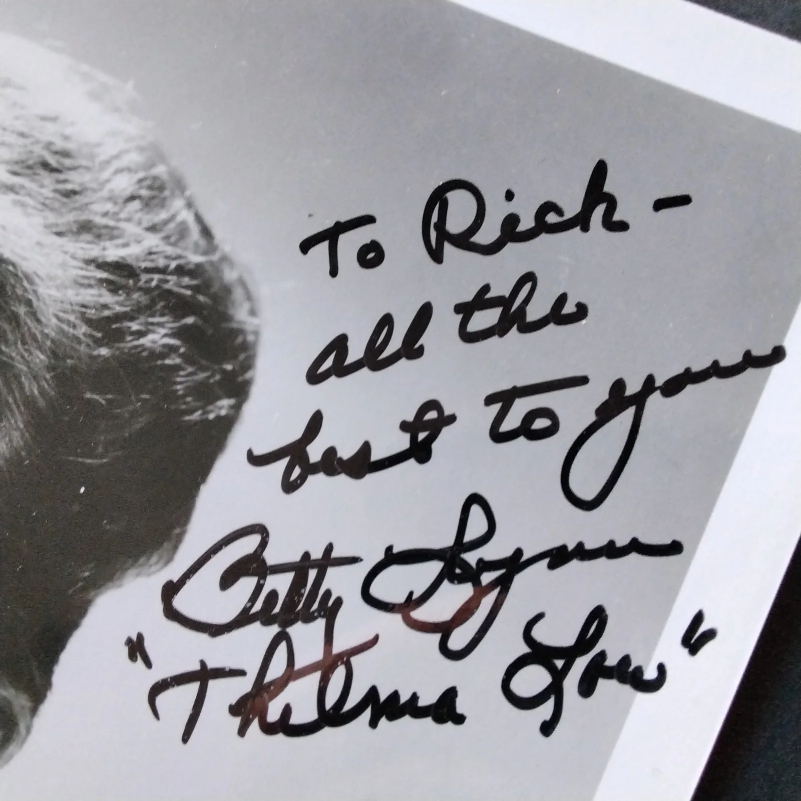 Betty Lynn Signed Photo Film TV Actress Andy Griffith Cheaper by Dozen June Brid, изображение 5