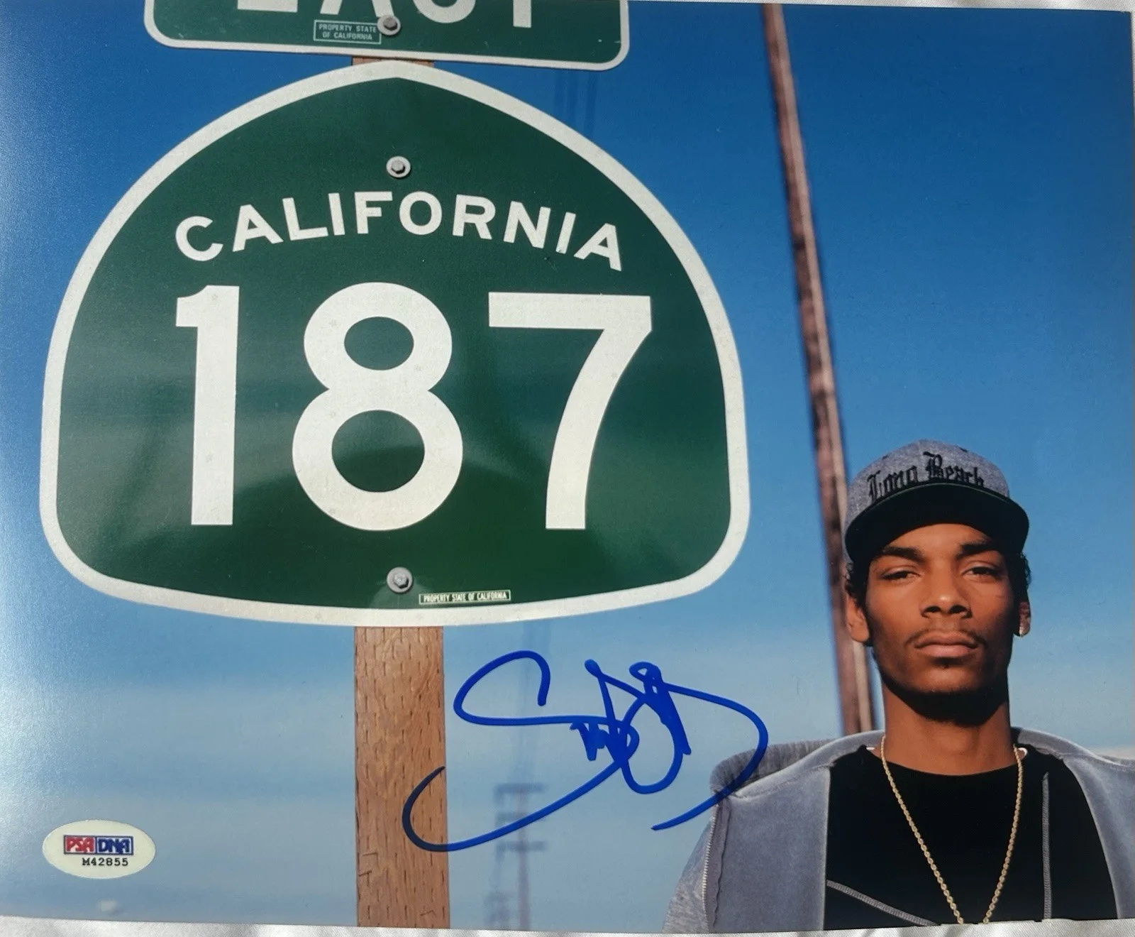 Snoop Dogg Signed 8x10 Photo Autographed 187 PSA/DNA COA, изображение 2