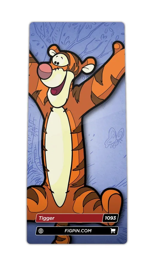 FiGPiN Tigger (1093) Winnie the Pooh 3-Inch Enamel Pin, изображение 2
