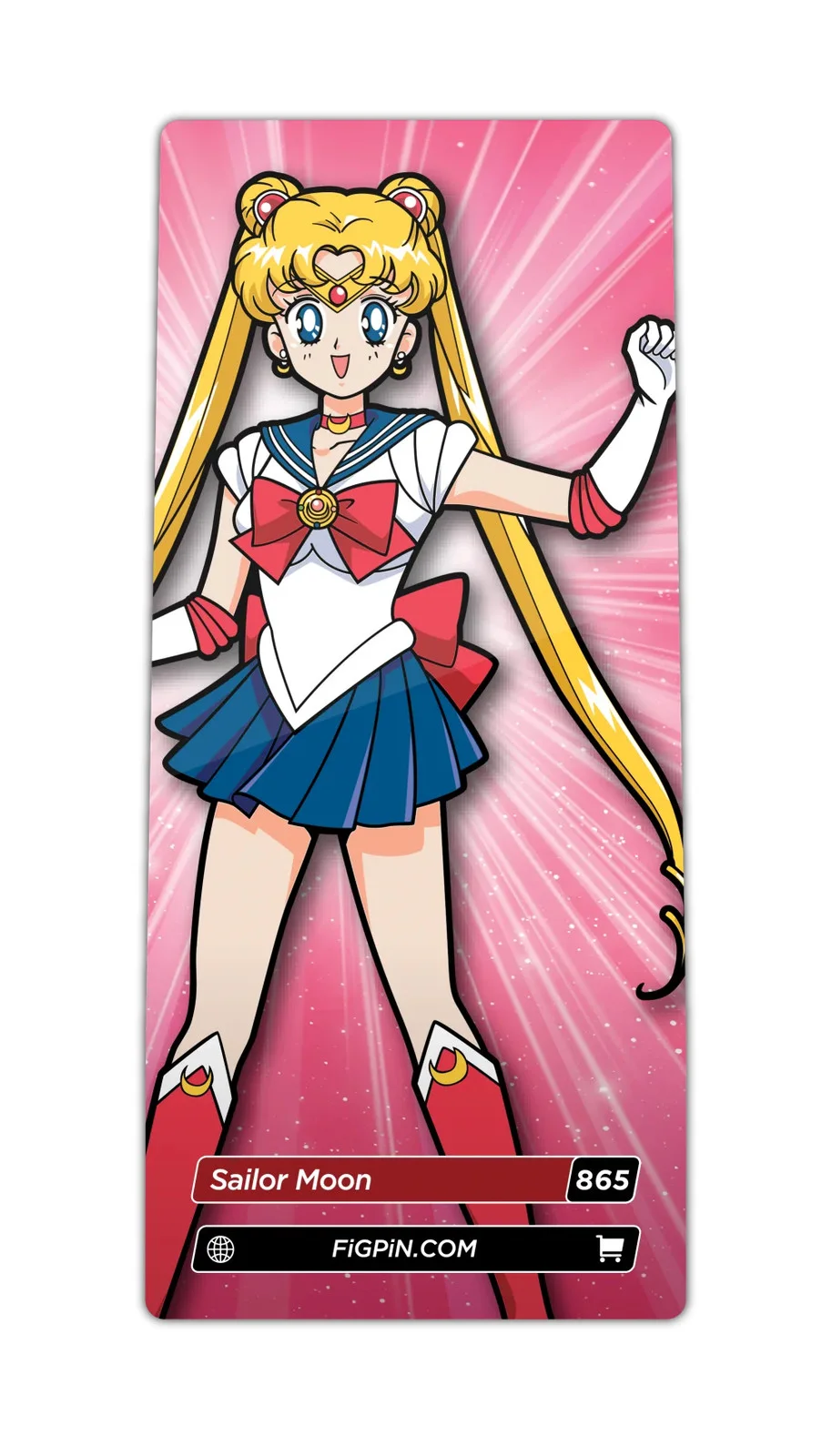 FiGPiN Sailor Moon (0865) (Manga) 3-Inch Enamel Pin, изображение 2