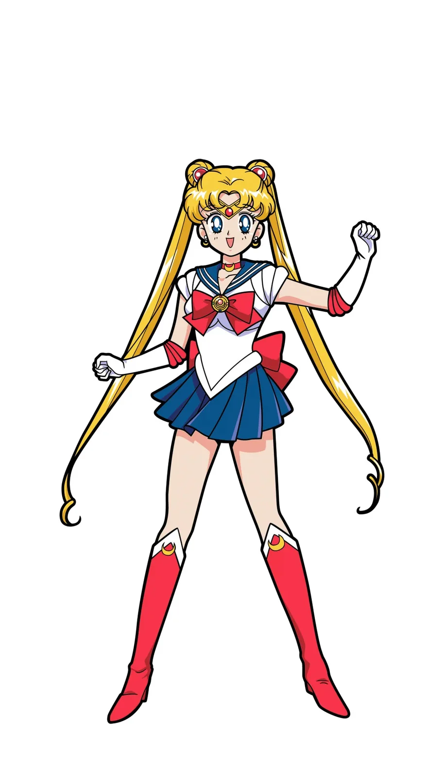 FiGPiN Sailor Moon (0865) (Manga) 3-Inch Enamel Pin, изображение 4