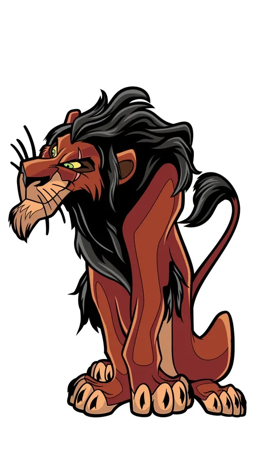 FiGPiN Scar (0852) Disney's Lion King 3-Inch Enamel Pin, image 4