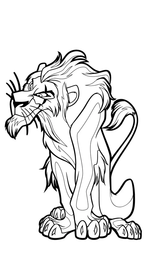 FiGPiN Scar (0852) Disney's Lion King 3-Inch Enamel Pin, image 5