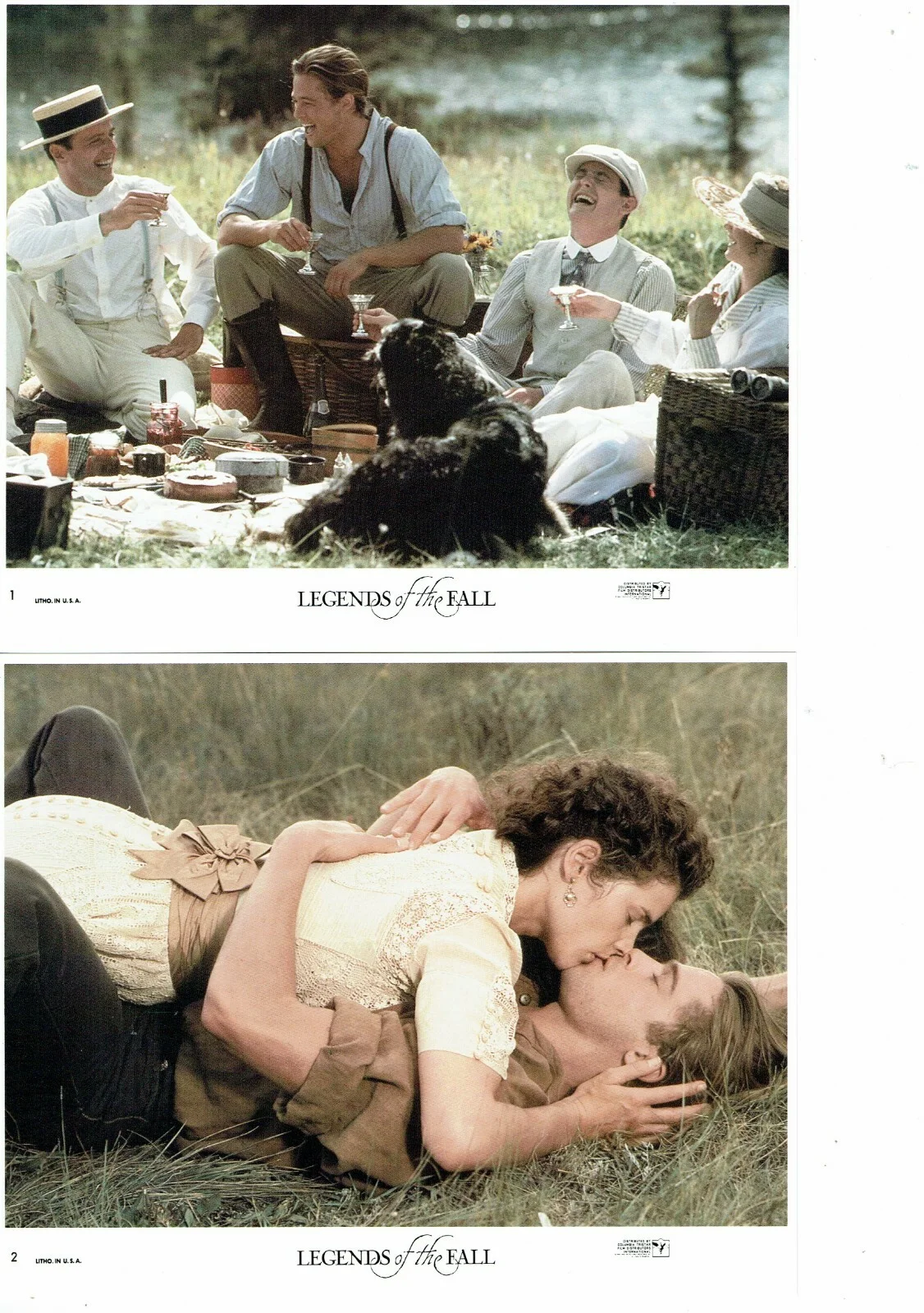 Legends Of The Fall USA ORIGINAL Front Of House FOH Lobby Cards Set of 8, изображение 2