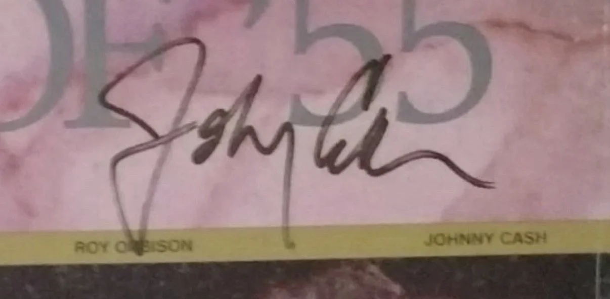 Johnny Cash — Johnny Cash Signed Class Of ‘55 Vinyl Record, image 2