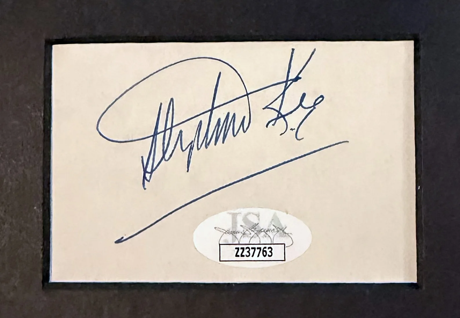 Stephen King SIGNED CUT JSA COA (TOUGH AUTOGRAPH) EXTREMELY RARE FULL LOA Steven, image 2