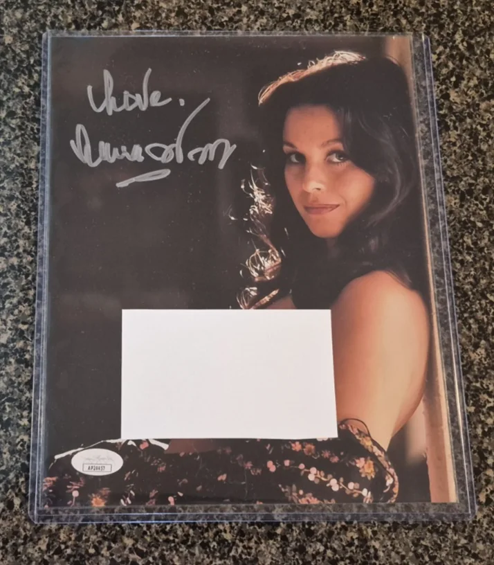 Lana Wood — Lana Wood signed / autographed 8x10 photo - Playboy - JSA Authenticated
