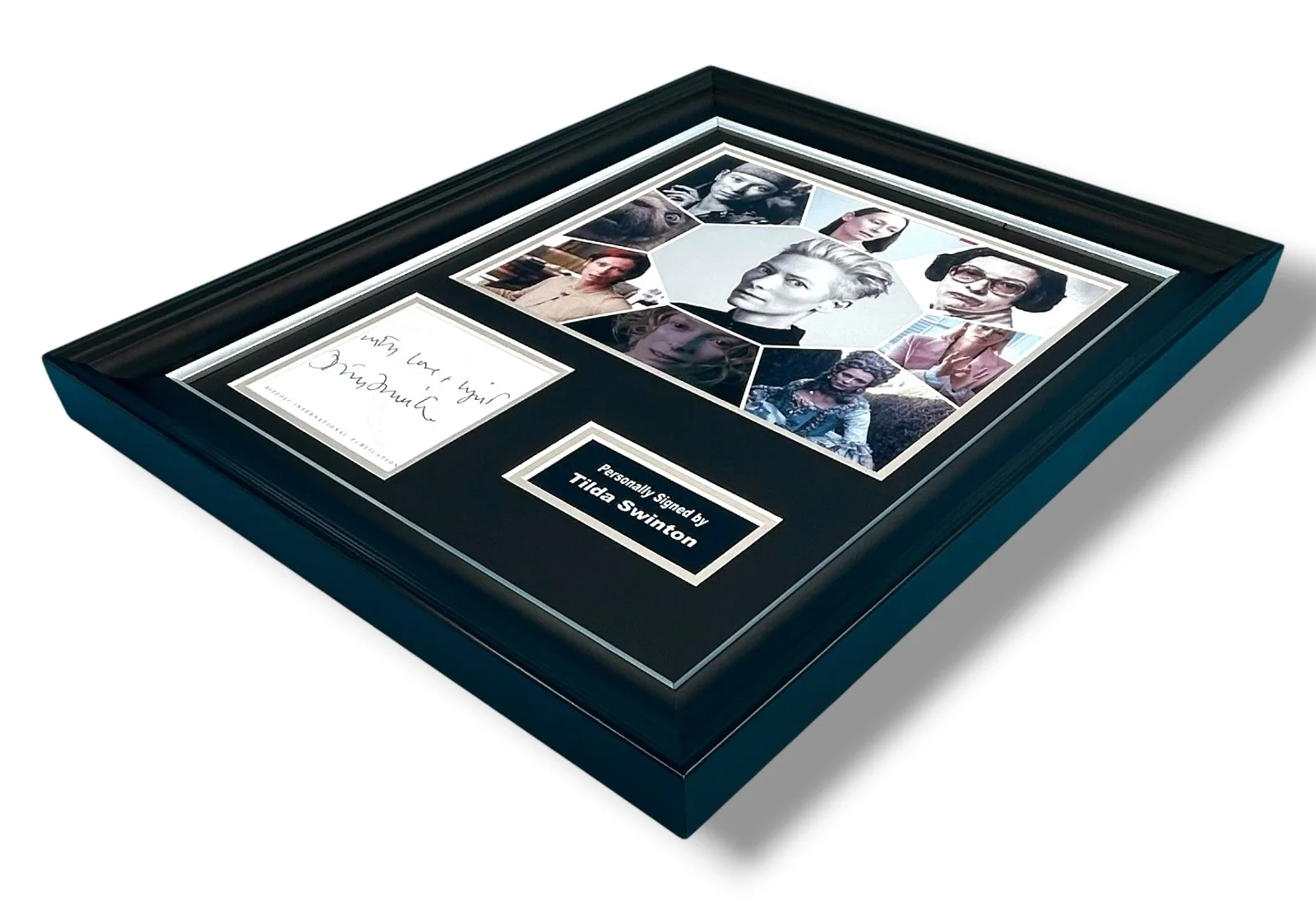 Tilda Swinton SIGNED Bookplate & Photo Framed & COA Movie Poster Autograph Auto, изображение 3