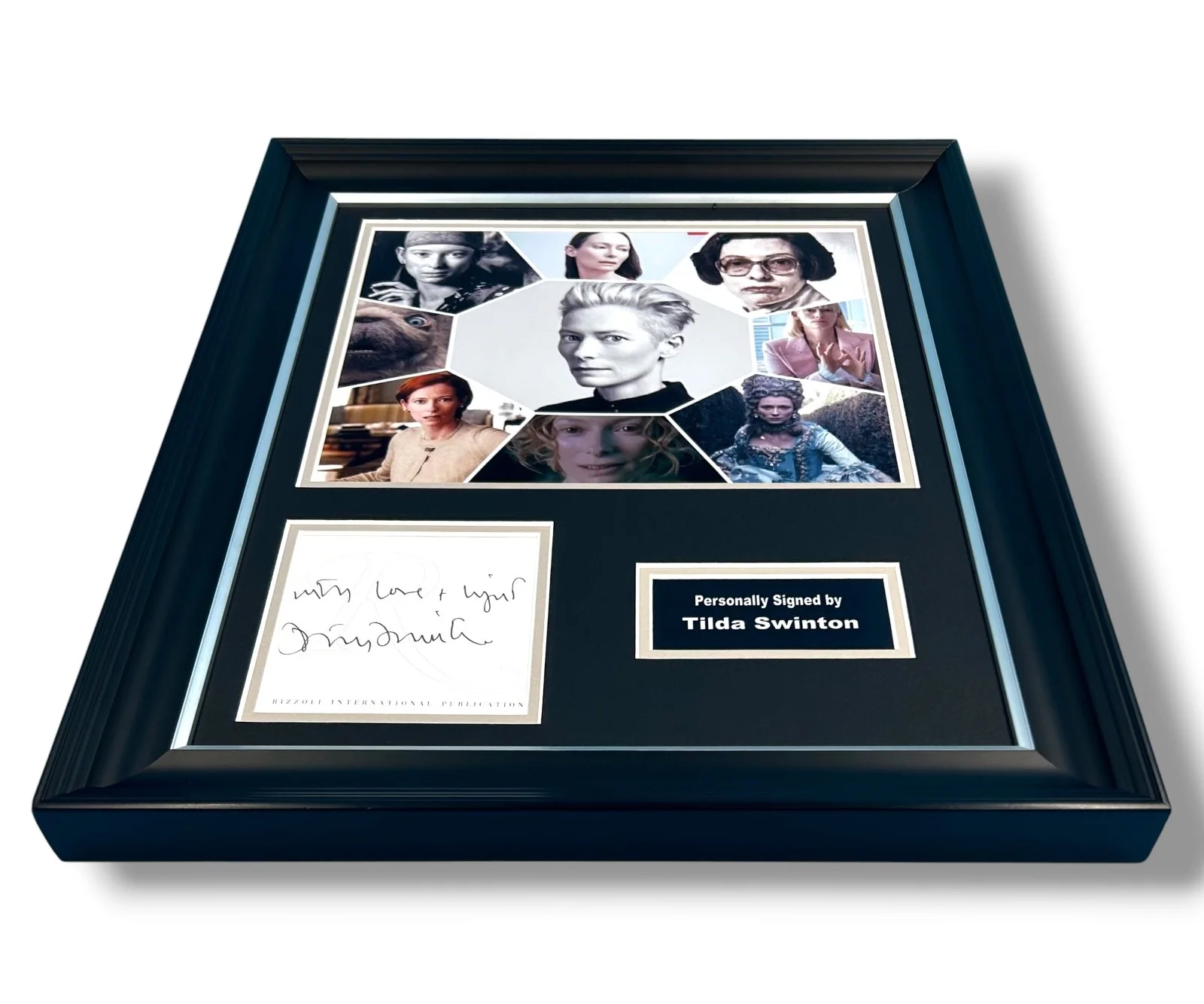 Tilda Swinton SIGNED Bookplate & Photo Framed & COA Movie Poster Autograph Auto, изображение 4