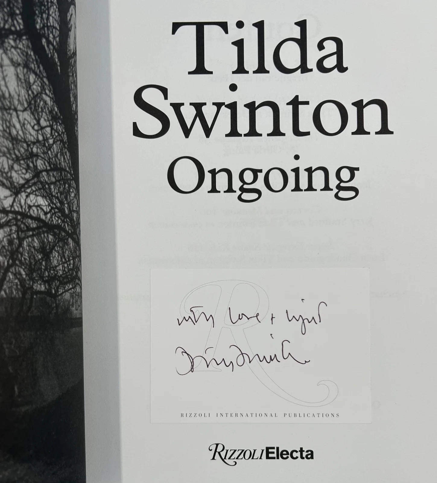 Tilda Swinton SIGNED Bookplate & Photo Framed & COA Movie Poster Autograph Auto, изображение 5
