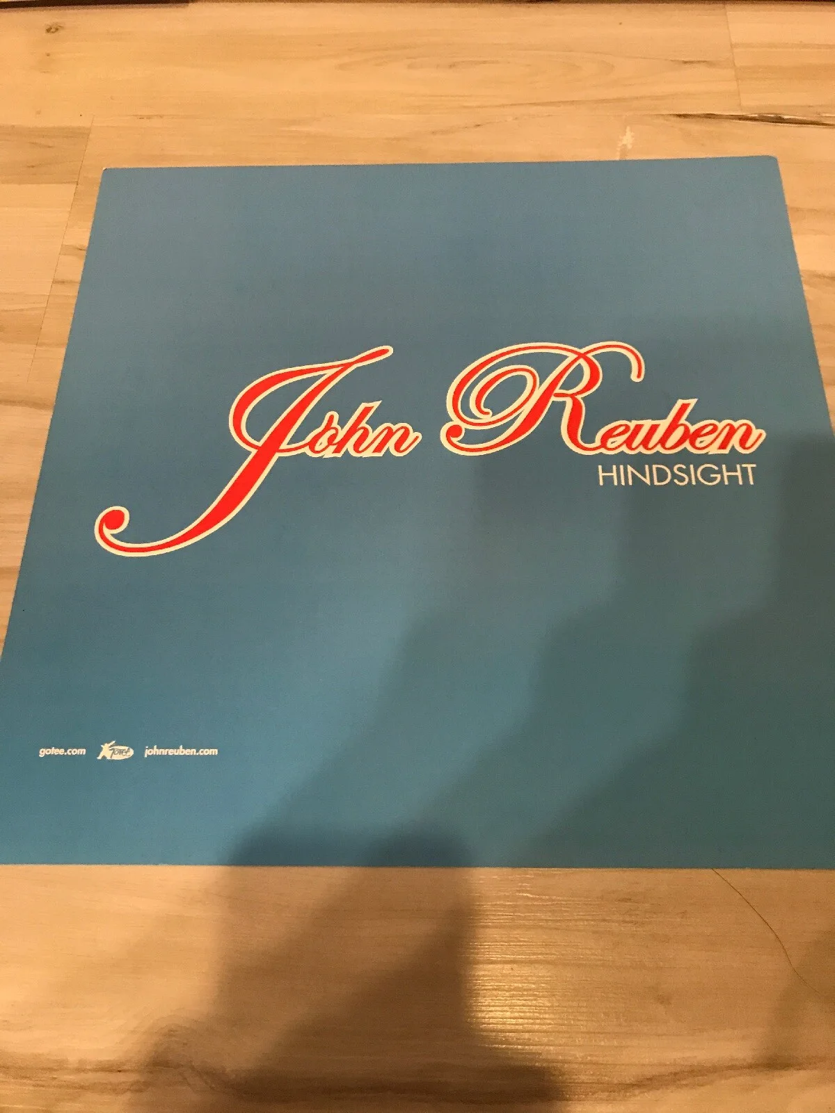 John Reuben sees Everything In Hindsight 12x12 Poster Christian Hip Hop Rap, image 3
